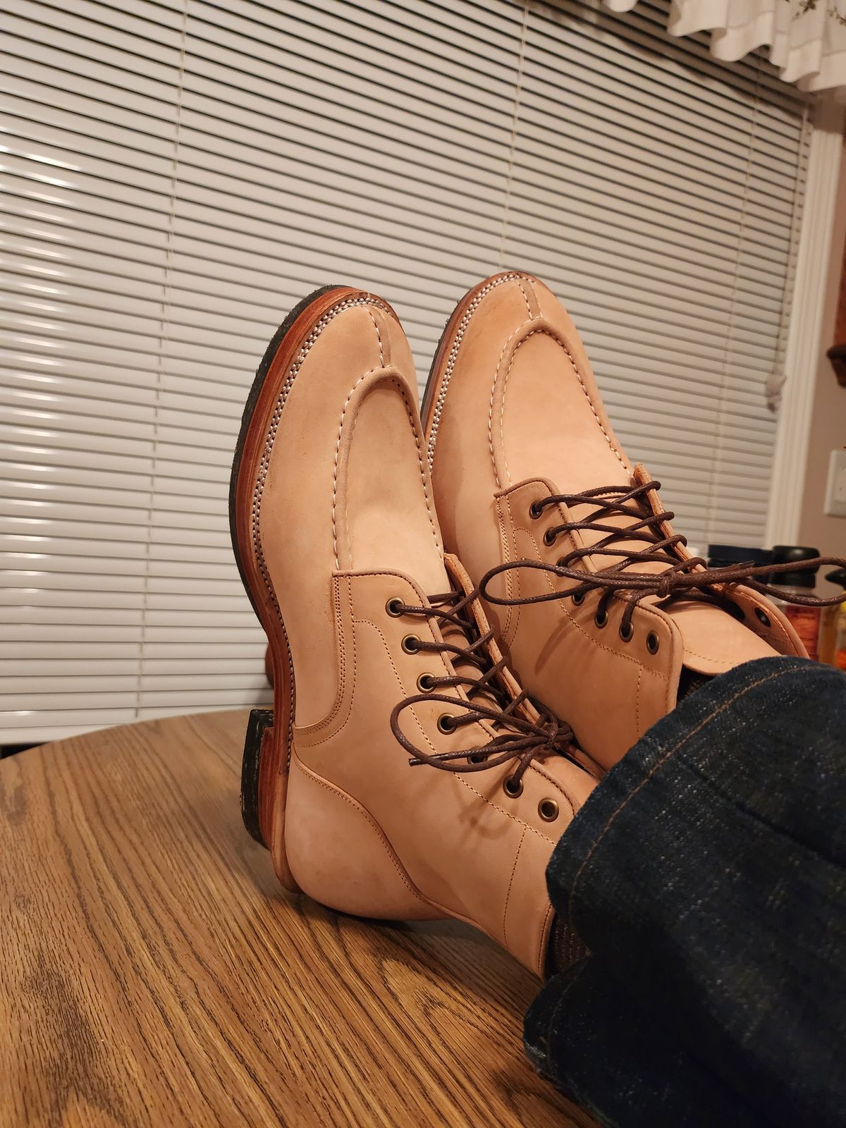 Photo by Michi_Dan_der on October 1, 2022 of the Renav Unlisted Model in Unlisted Leather.