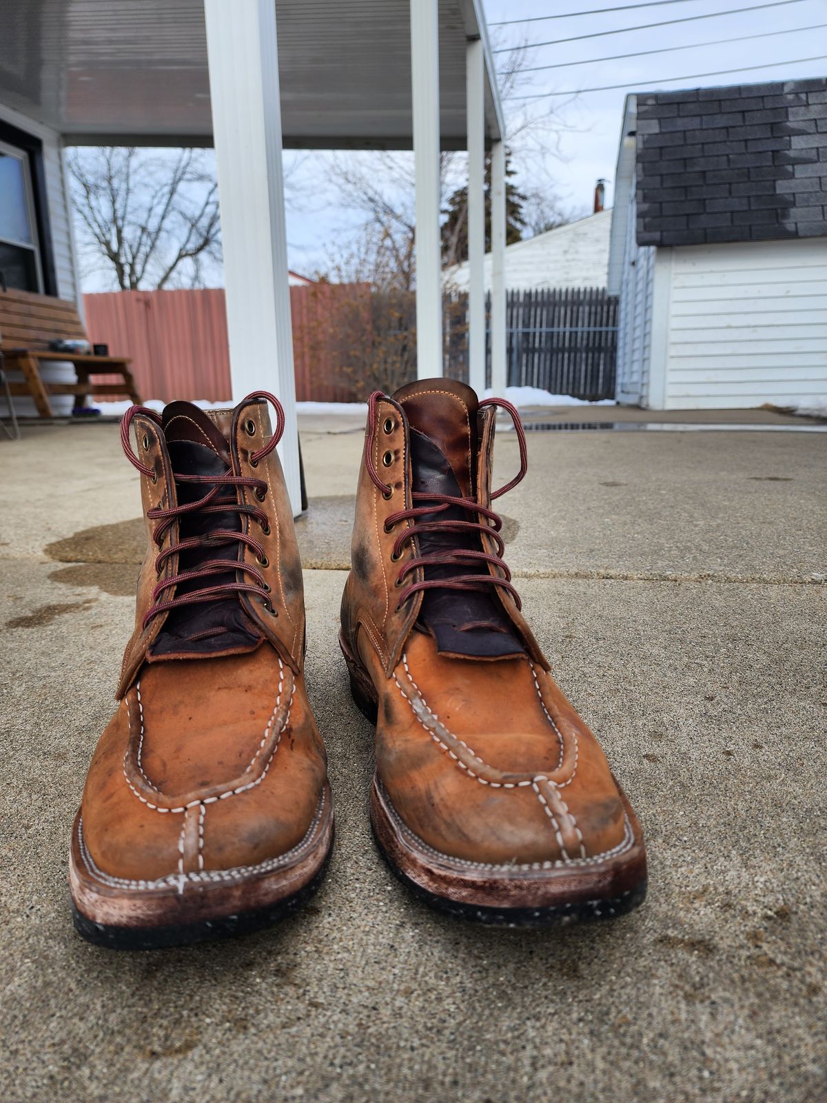 Photo by Michi_Dan_der on February 5, 2023 of the Renav Unlisted Model in Unlisted Leather.