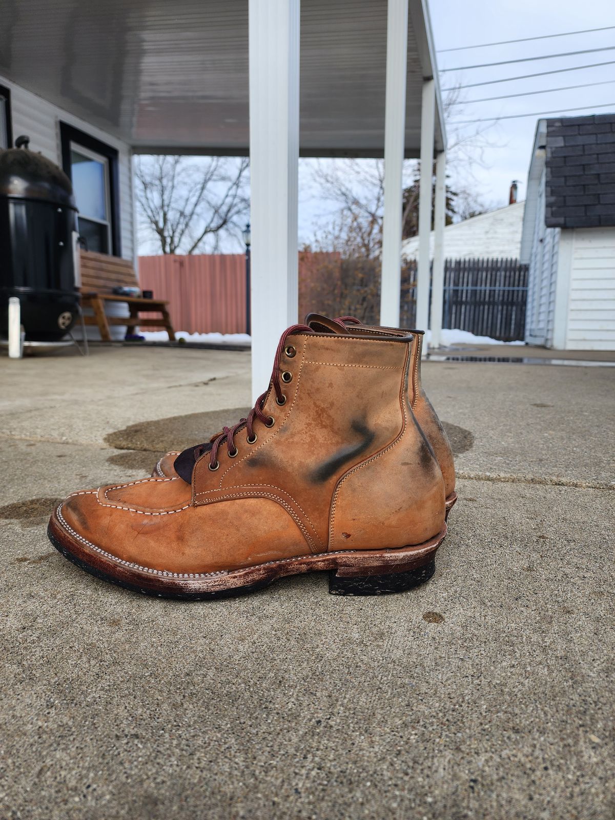 Photo by Michi_Dan_der on February 5, 2023 of the Renav Unlisted Model in Unlisted Leather.
