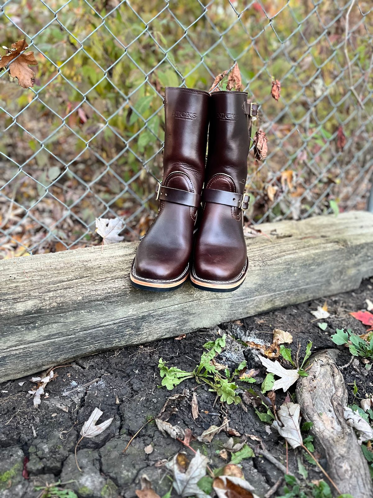 Photo by jeremy.short2 on November 1, 2023 of the Nicks Renegade in Horween Brown Chromexcel.