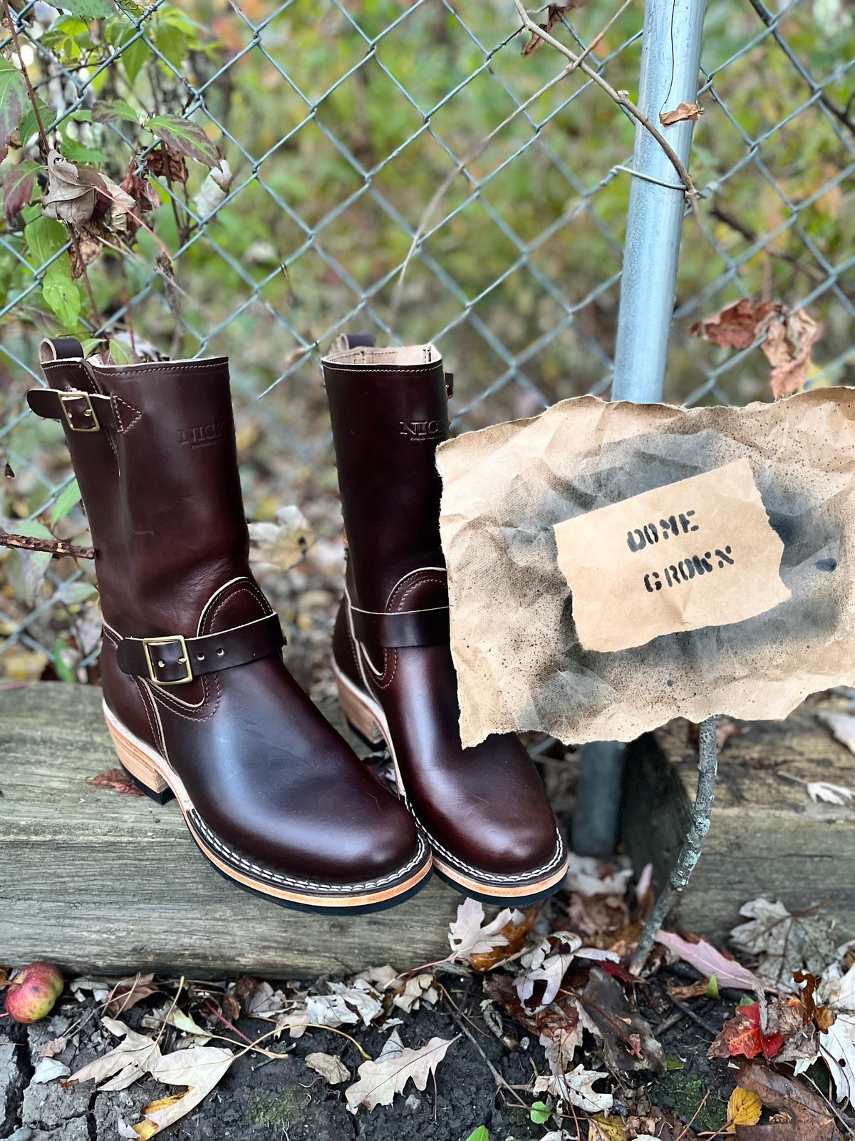 Photo by jeremy.short2 on November 1, 2023 of the Nicks Renegade in Horween Brown Chromexcel.