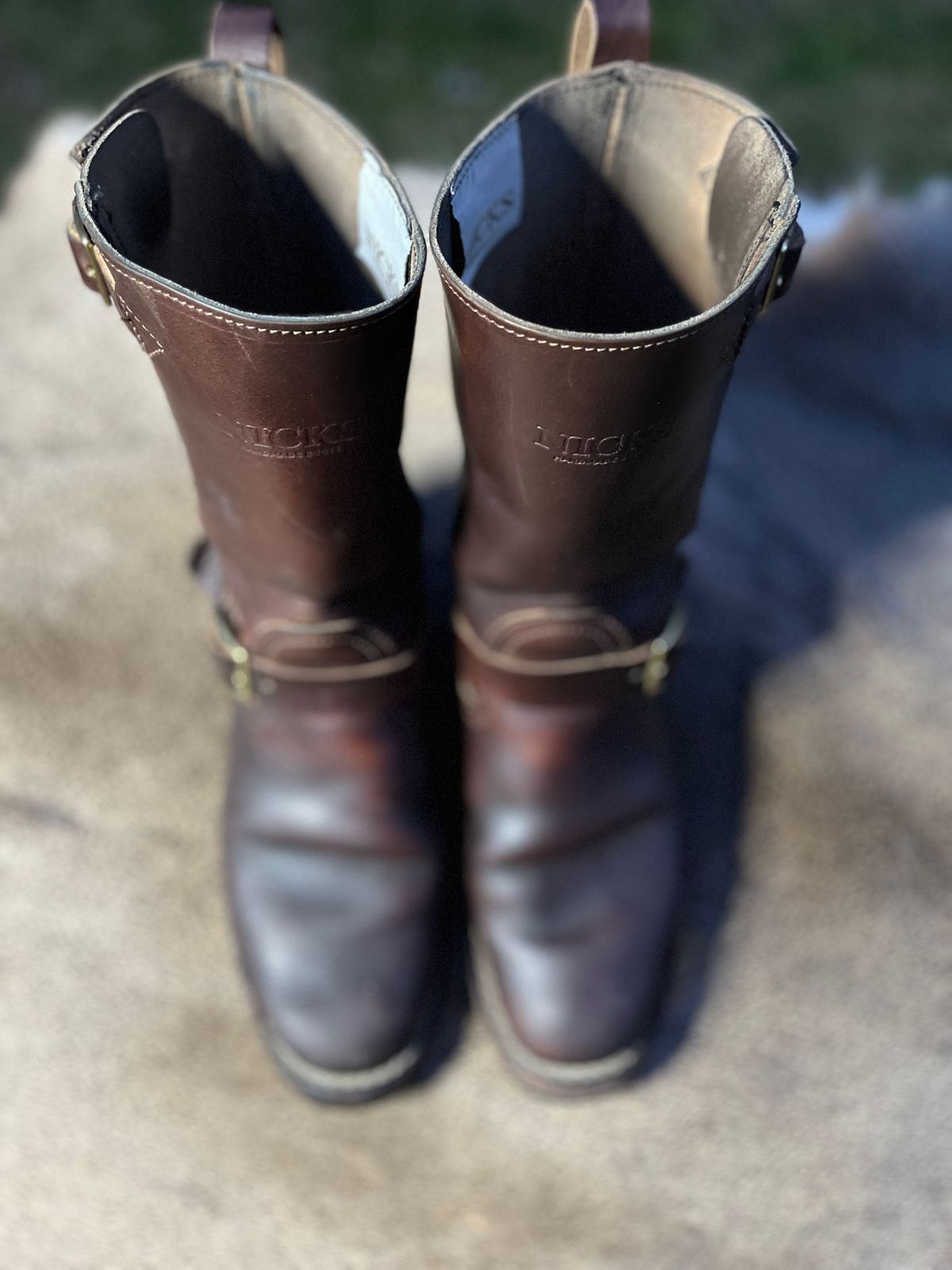 Photo by jeremy.short2 on April 4, 2024 of the Nicks Renegade in Horween Brown Chromexcel.