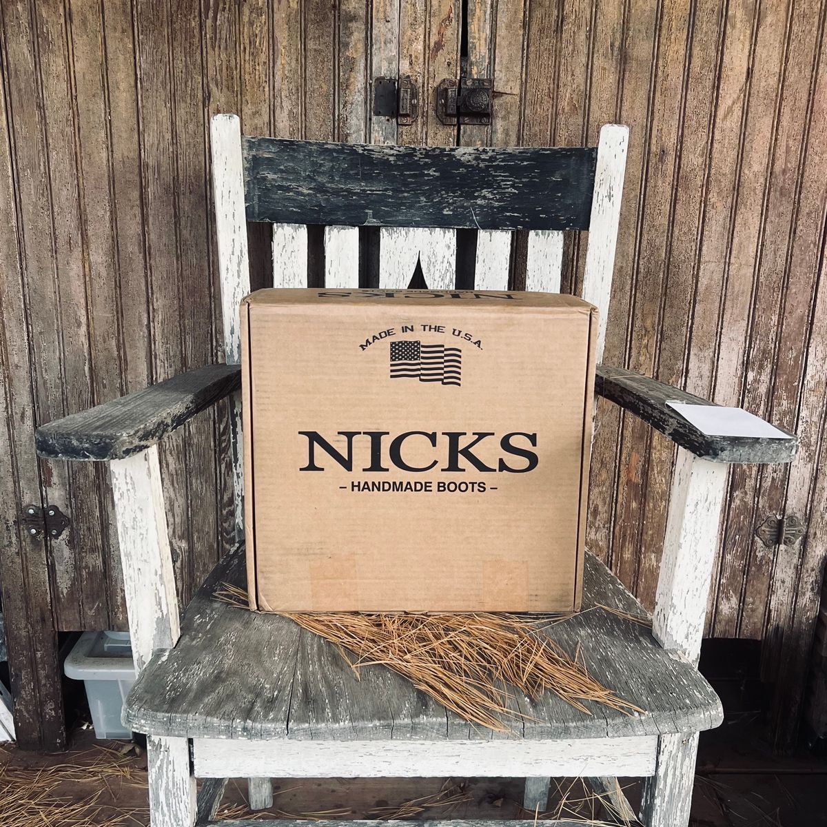 Photo by RyanAK on October 10, 2023 of the Nicks BuilderPro in Seidel 1964 Brown Roughout.