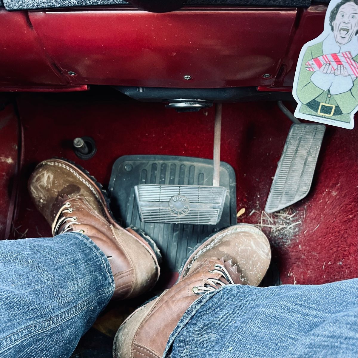 Photo by RyanAK on October 13, 2023 of the Nicks BuilderPro in Seidel 1964 Brown Roughout.