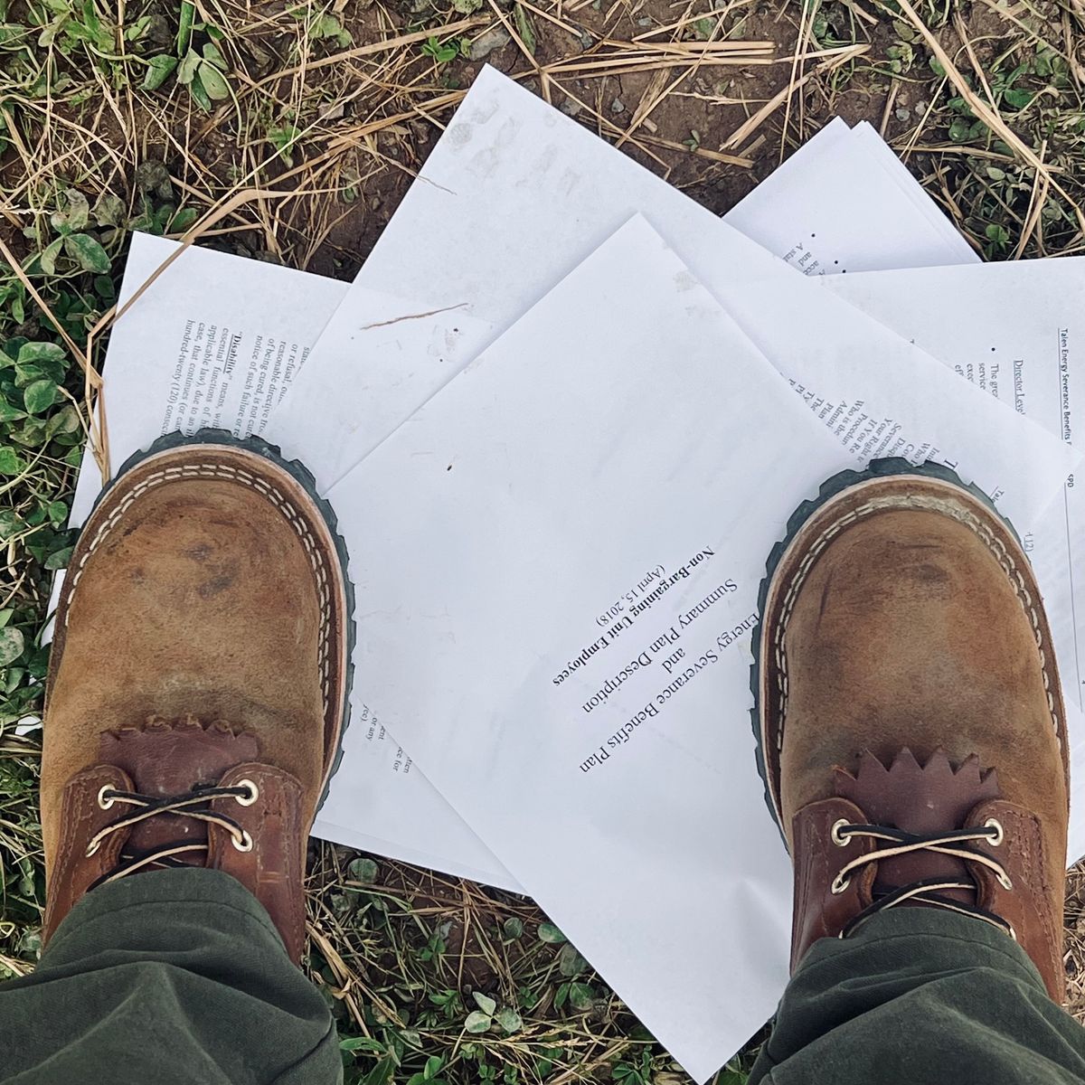 Photo by RyanAK on October 25, 2023 of the Nicks BuilderPro in Seidel 1964 Brown Roughout.