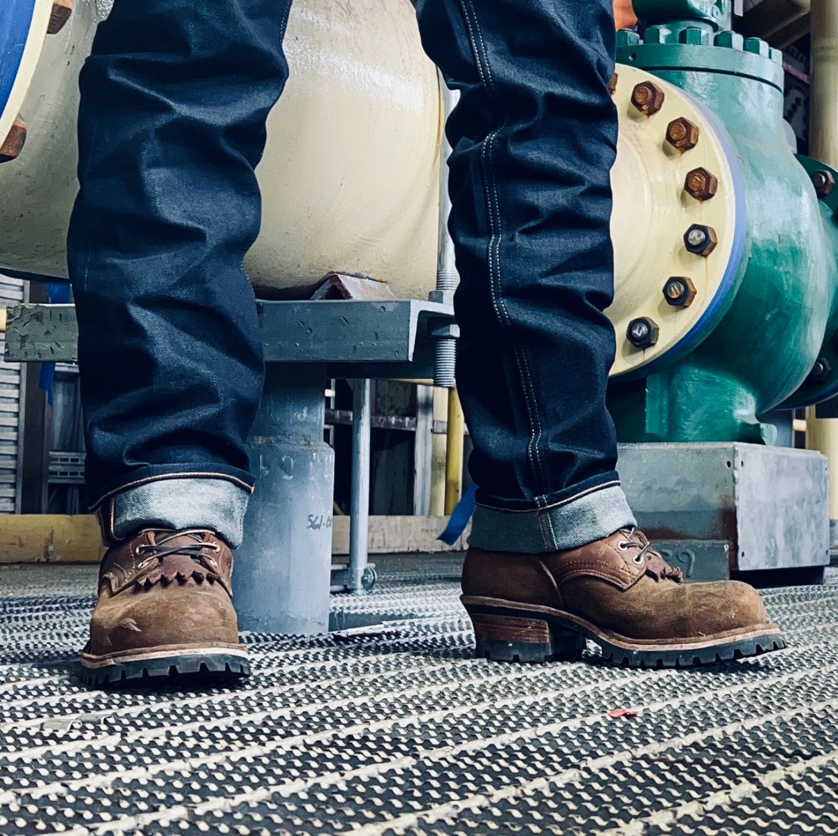 Photo by RyanAK on November 1, 2023 of the Nicks BuilderPro in Seidel 1964 Brown Roughout.