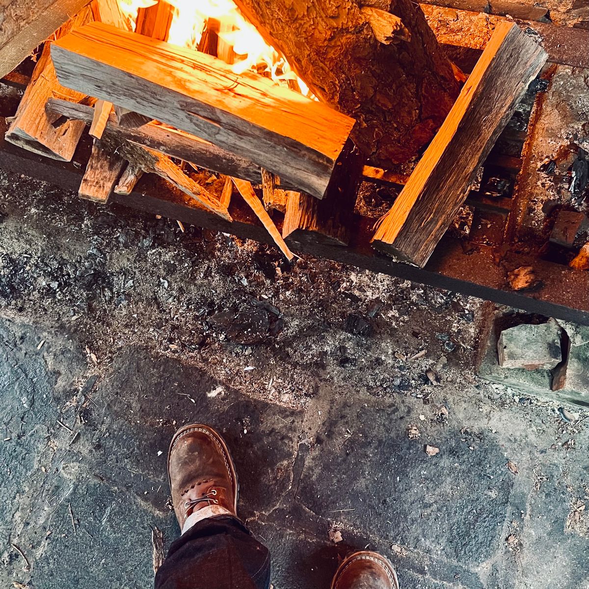 Photo by RyanAK on March 5, 2024 of the Nicks BuilderPro in Seidel 1964 Brown Roughout.