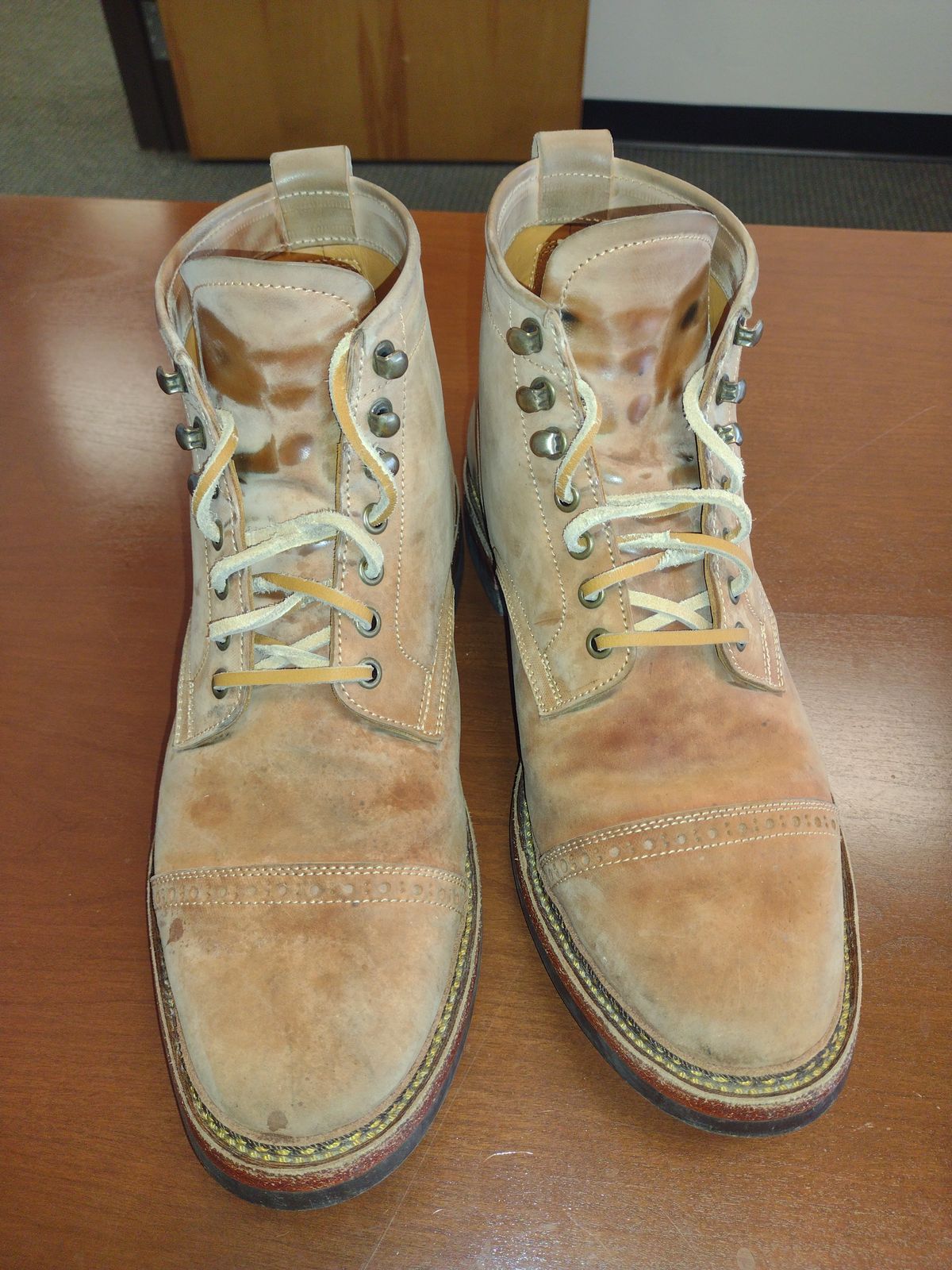 Photo by JPWINK on January 3, 2023 of the Renav ISN - 106 in Conceria Cloe Crust Shell Cordovan.