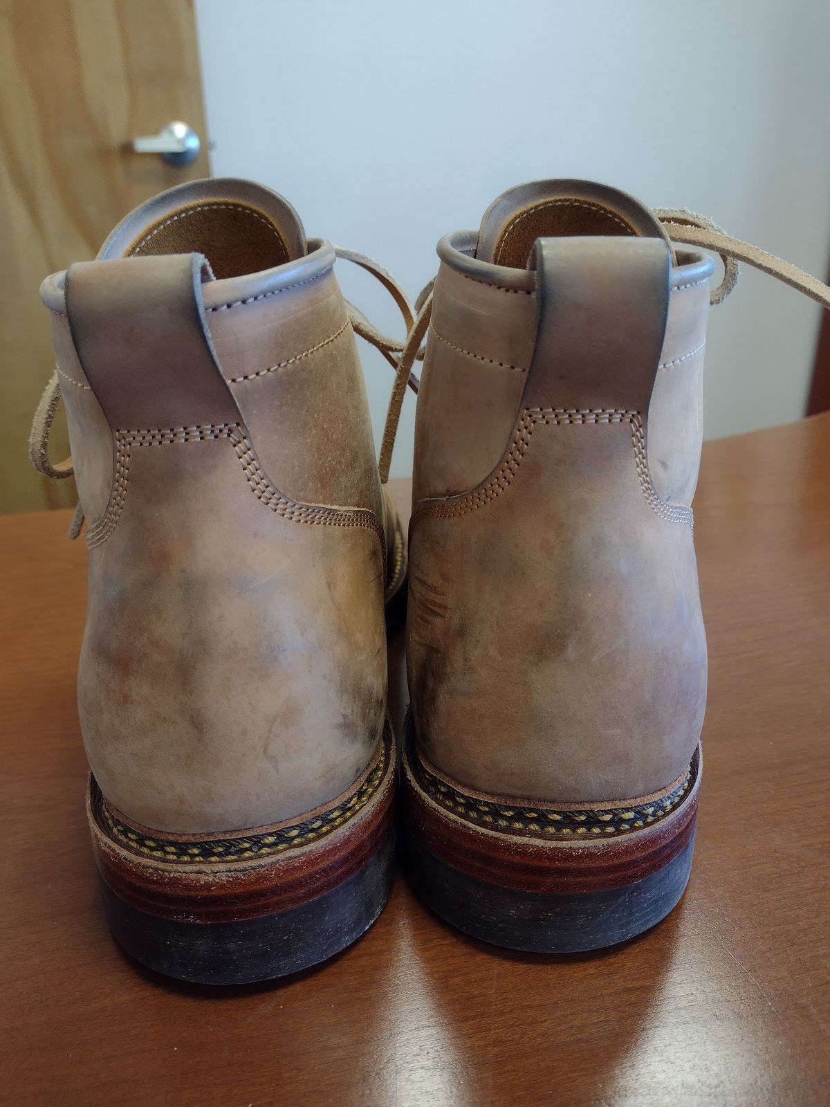 Photo by JPWINK on February 3, 2023 of the Renav ISN - 106 in Conceria Cloe Crust Shell Cordovan.
