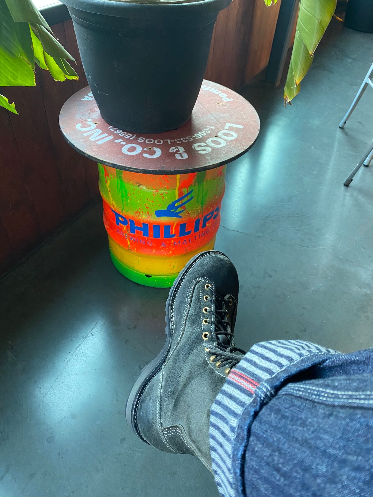 Photo by chrisx on November 24, 2023 of the Viberg Rigger in Unknown Leather.