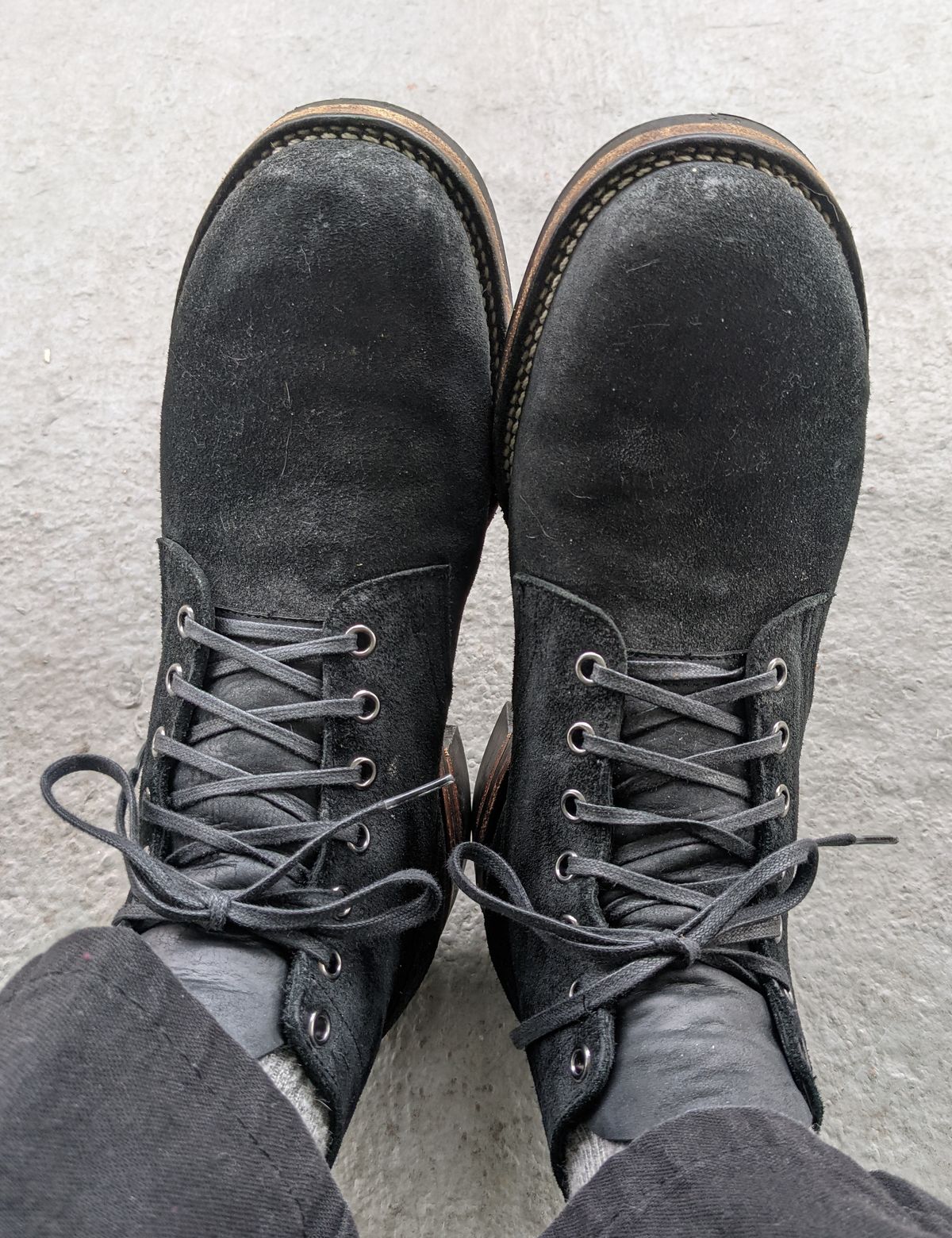 Photo by gonzalezebra on November 18, 2021 of the Viberg Service Boot in Unknown Material.