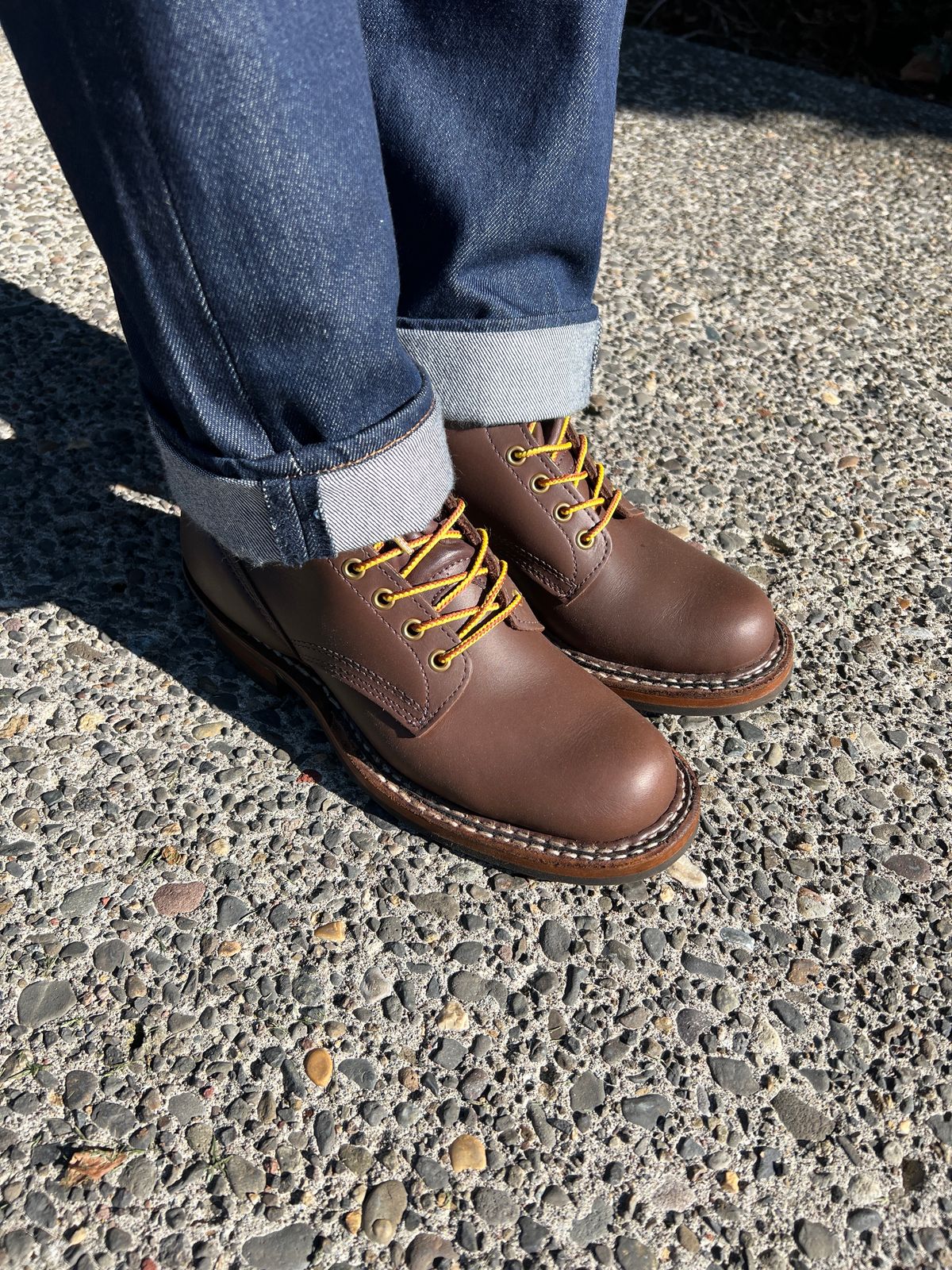 Photo by CJJ on October 19, 2023 of the White's Farmer/Rancher in Seidel Brown Oil Tan.