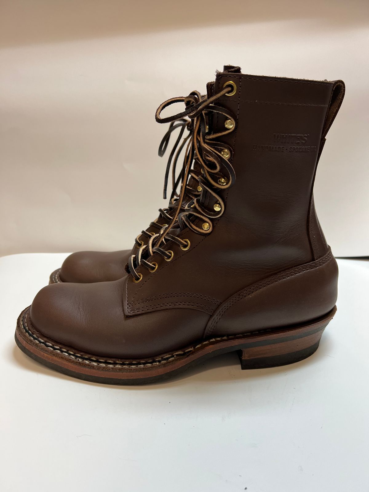 Photo by CJJ on November 2, 2023 of the White's Farmer/Rancher in Seidel Brown Oil Tan.