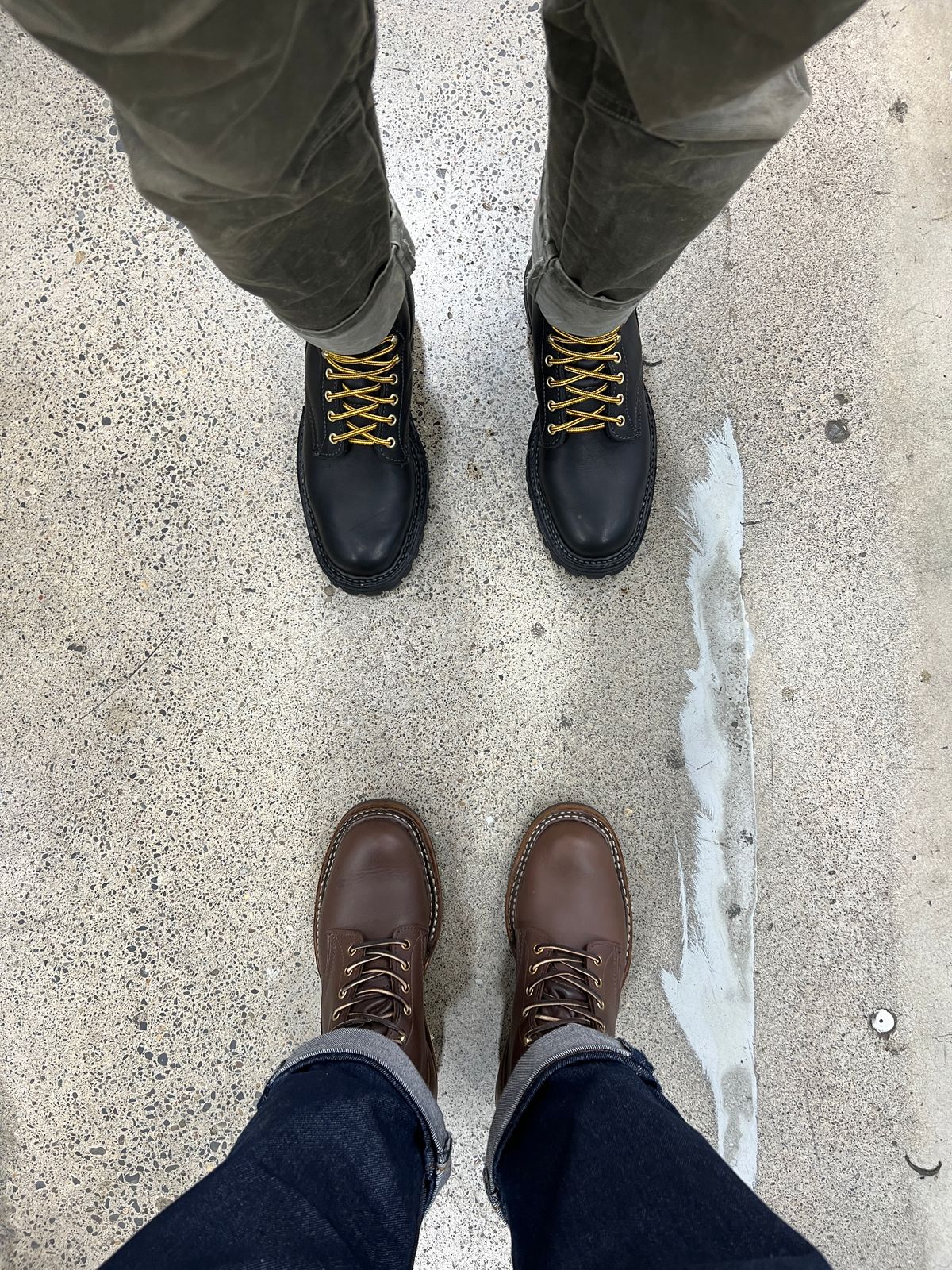 Photo by CJJ on November 14, 2023 of the White's Farmer/Rancher in Seidel Brown Oil Tan.