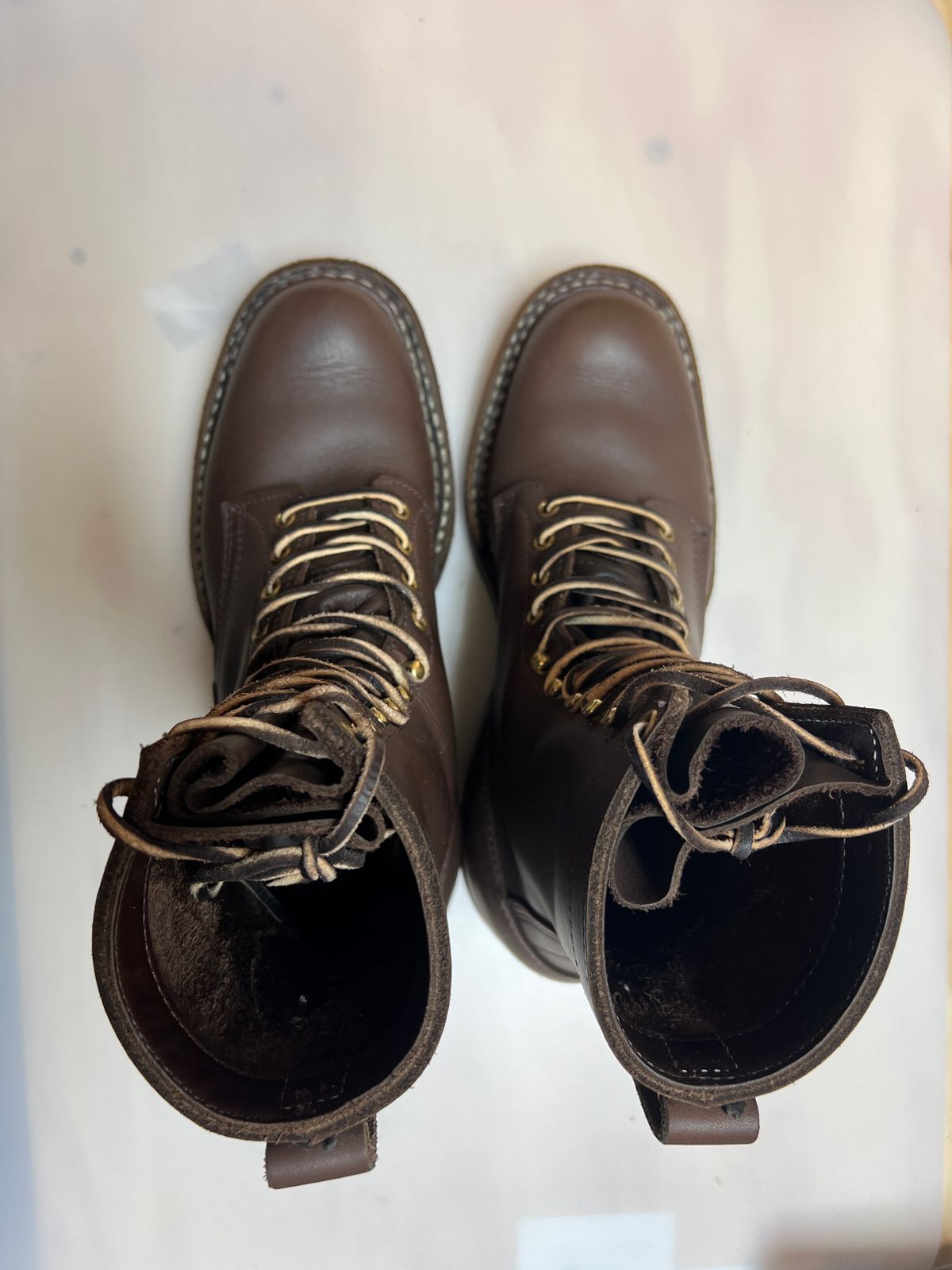 Photo by CJJ on December 3, 2023 of the White's Farmer/Rancher in Seidel Brown Oil Tan.