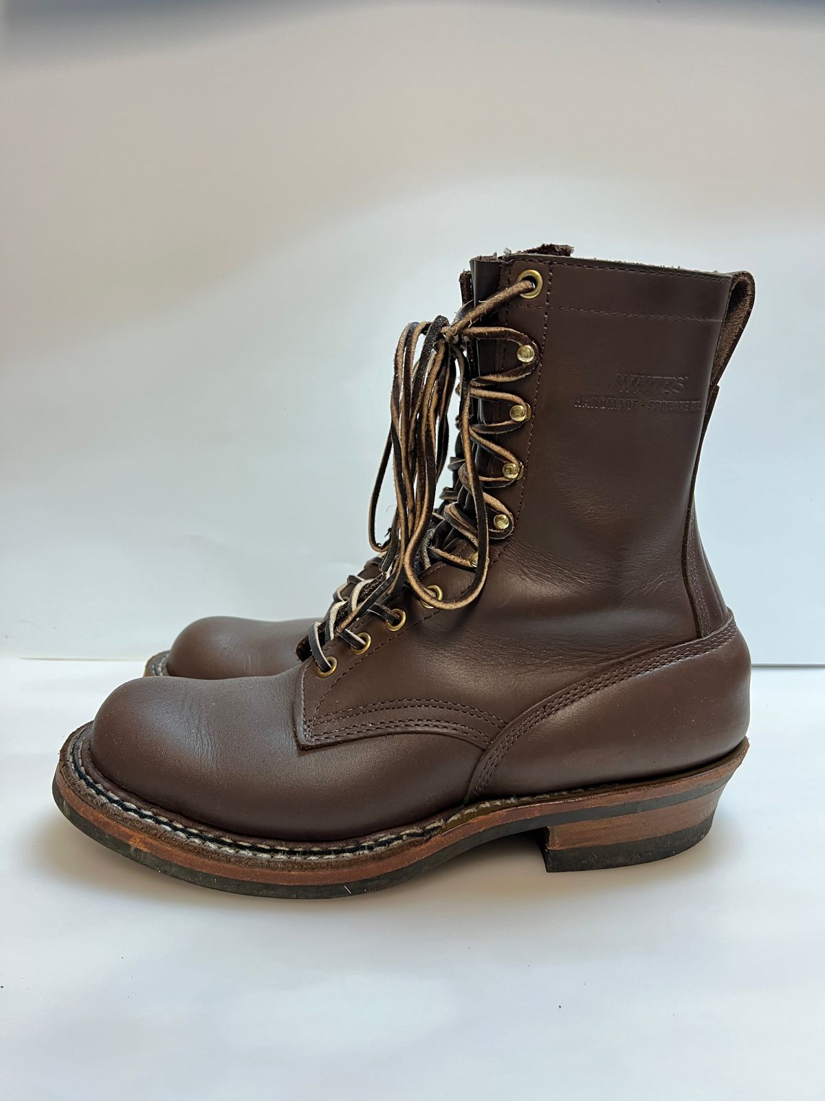 Photo by CJJ on January 2, 2024 of the White's Farmer/Rancher in Seidel Brown Oil Tan.