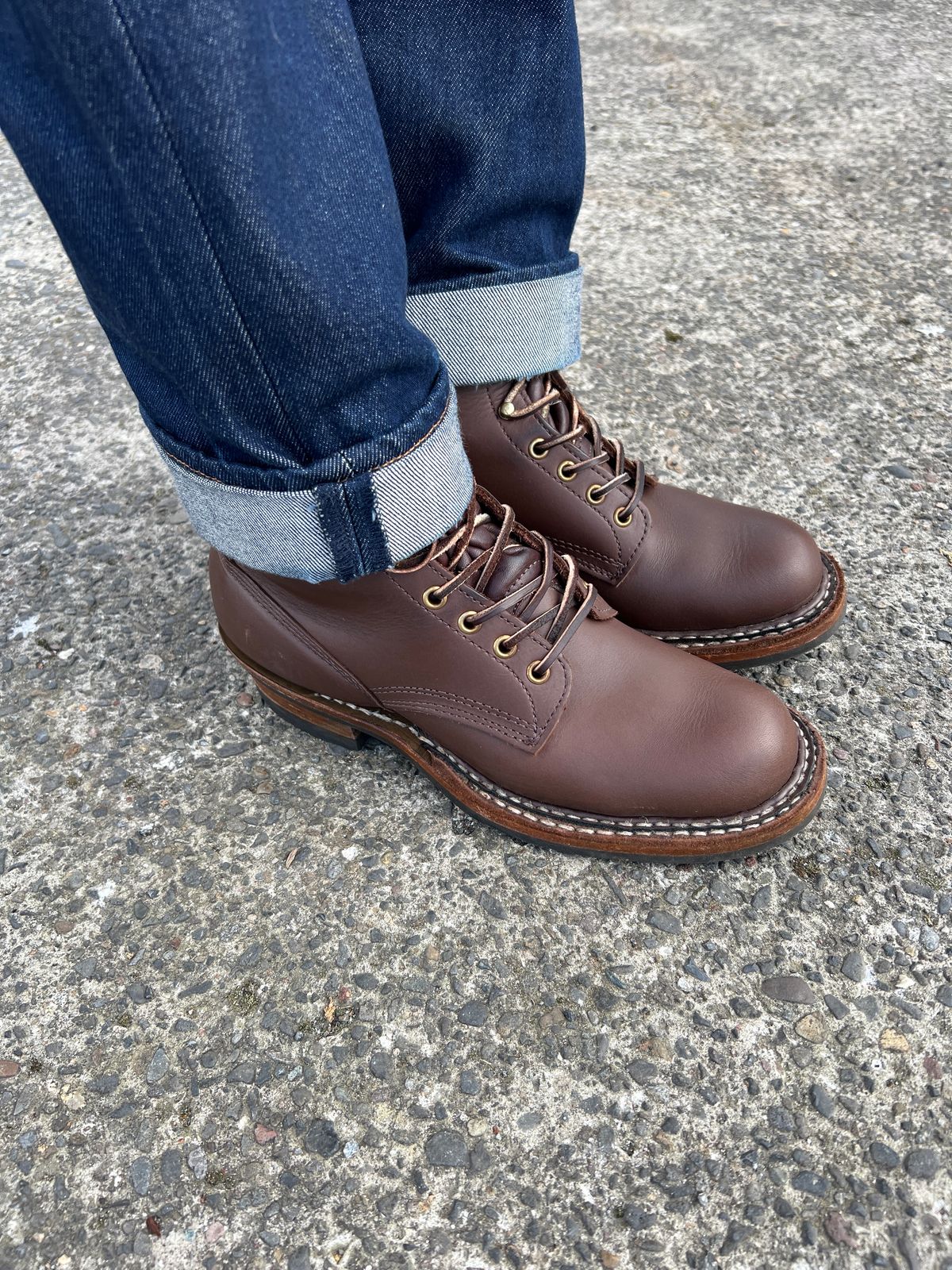 Photo by CJJ on February 2, 2024 of the White's Farmer/Rancher in Seidel Brown Oil Tan.