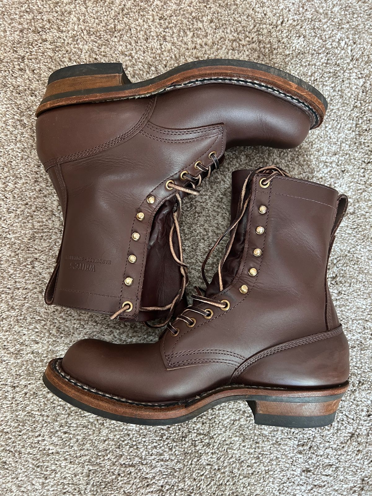 Photo by CJJ on February 3, 2024 of the White's Farmer/Rancher in Seidel Brown Oil Tan.