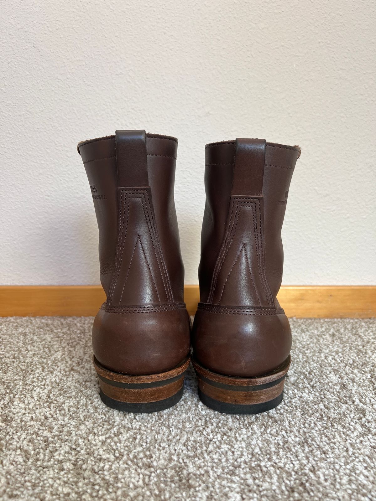Photo by CJJ on February 3, 2024 of the White's Farmer/Rancher in Seidel Brown Oil Tan.
