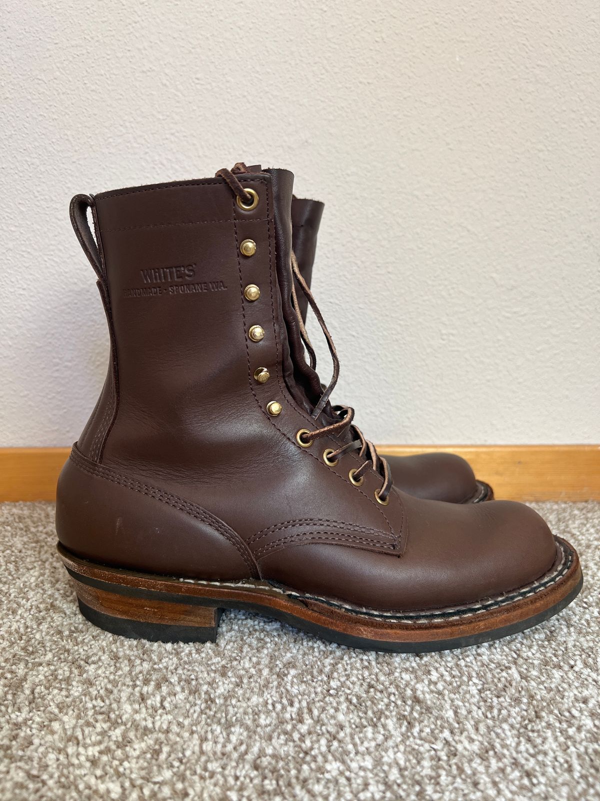 Photo by CJJ on February 3, 2024 of the White's Farmer/Rancher in Seidel Brown Oil Tan.