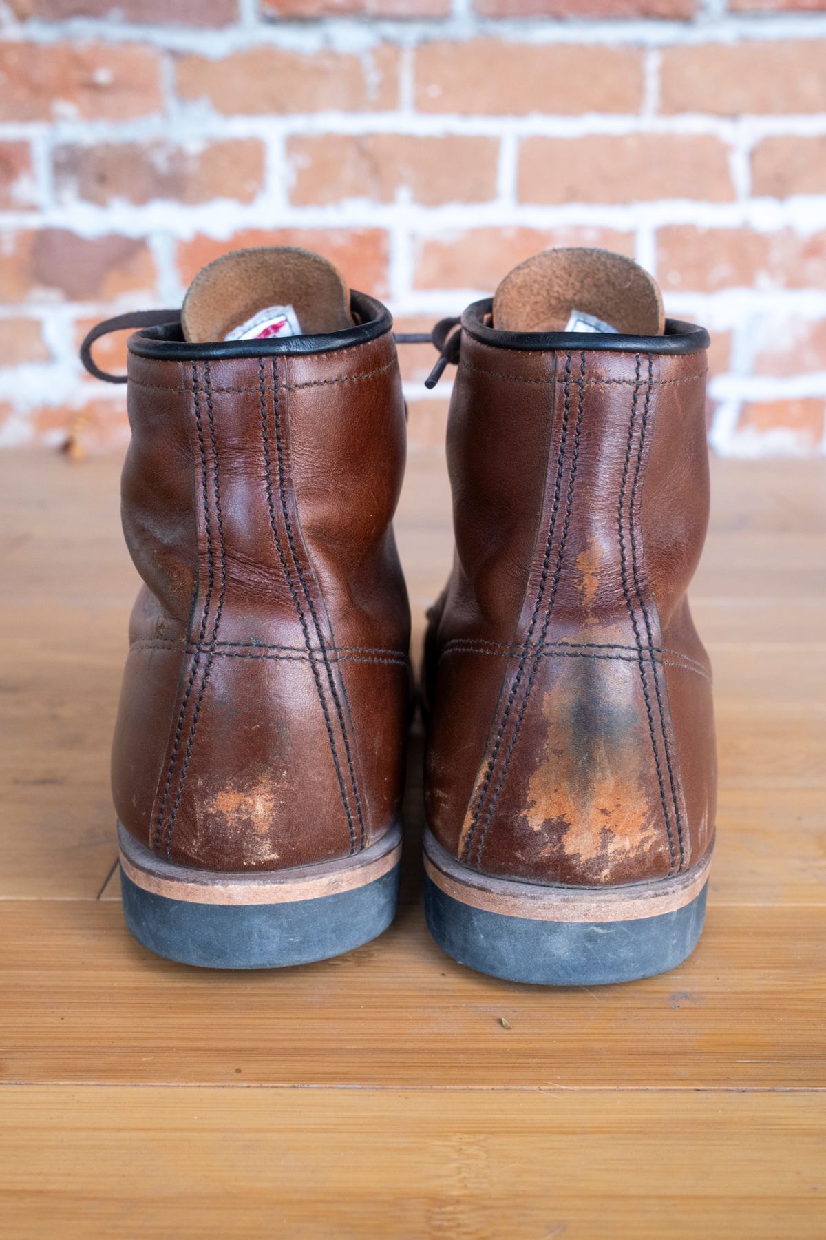 Photo by SBE2002 on November 3, 2025 of the Red Wing Beckman Flatbox in Cigar Excalibur.