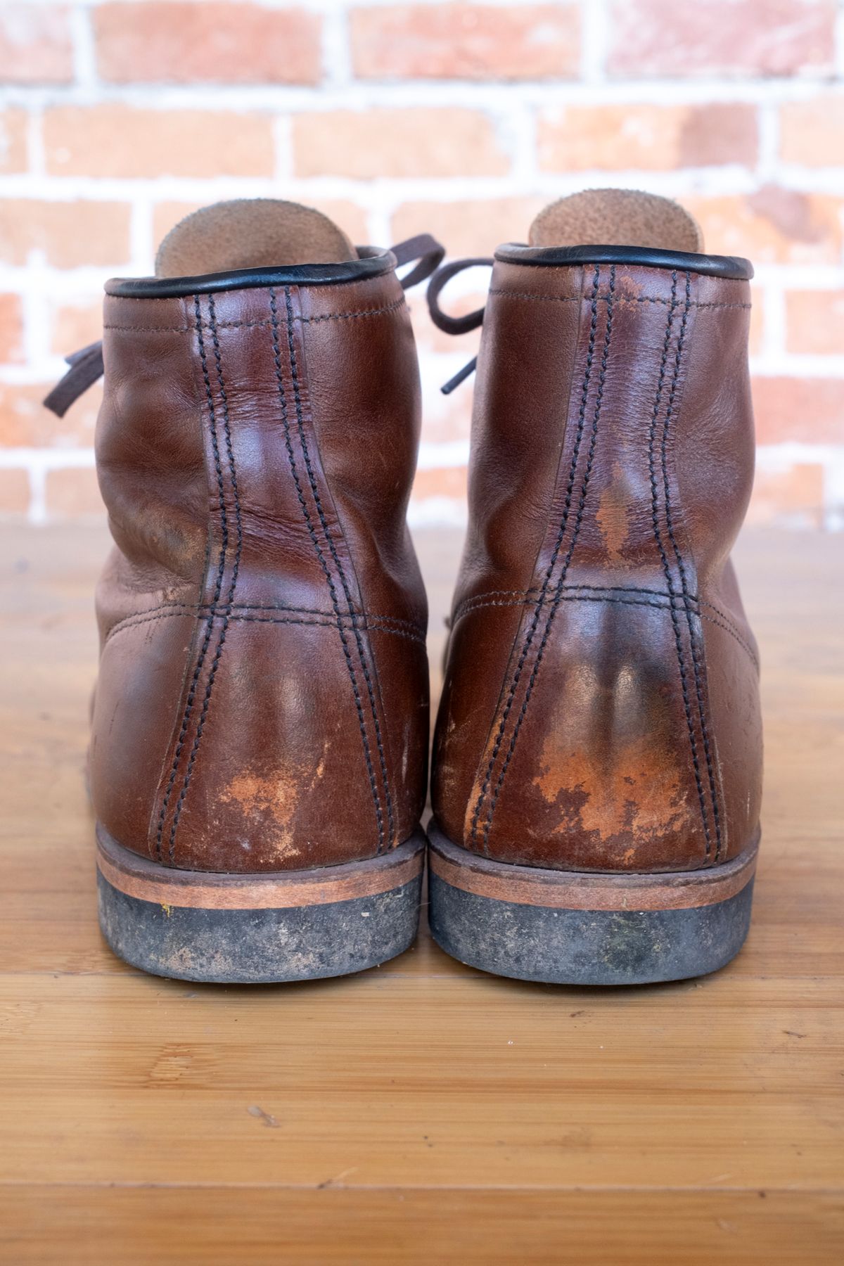 Photo by SBE2002 on December 3, 2025 of the Red Wing Beckman Flatbox in Cigar Excalibur.