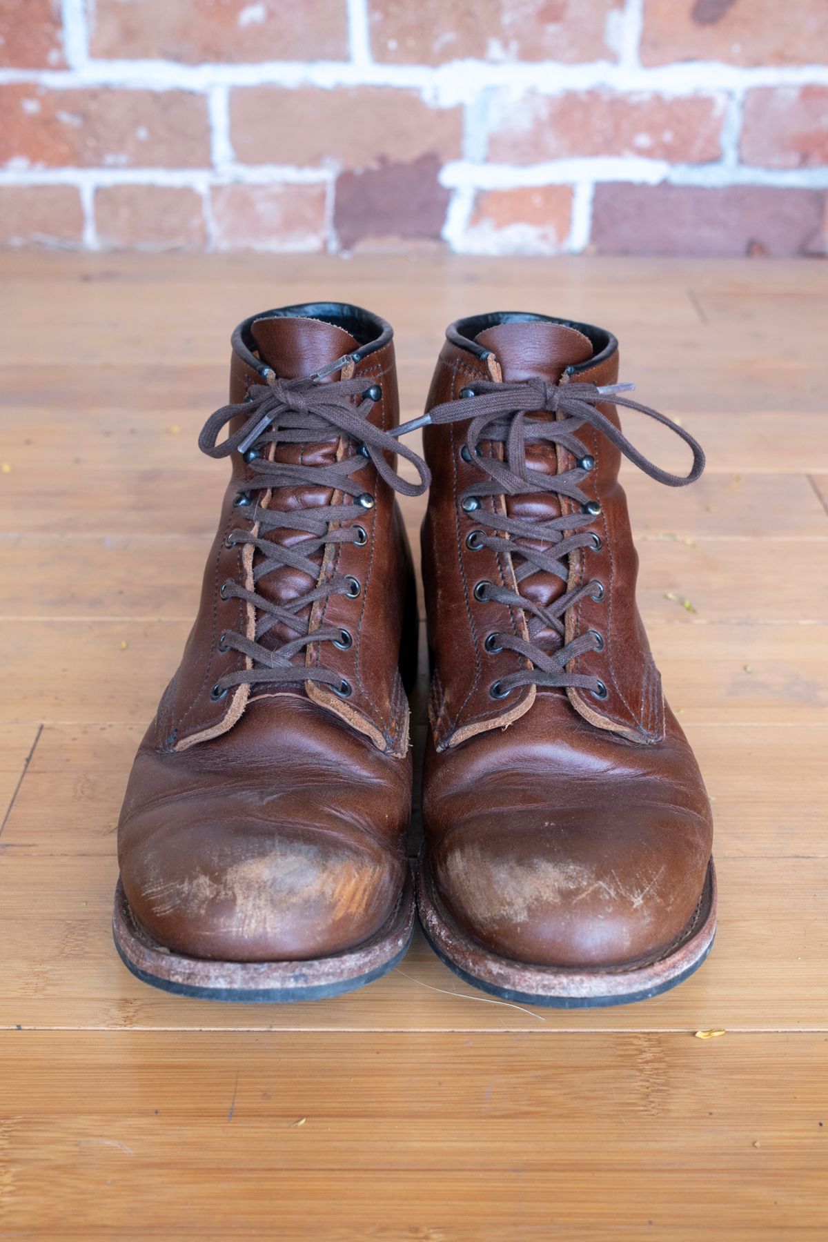 Photo by SBE2002 on February 5, 2026 of the Red Wing Beckman Flatbox in Cigar Excalibur.