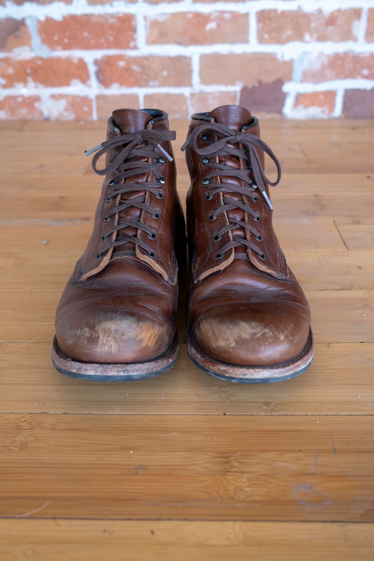 Photo by SBE2002 on March 5, 2026 of the Red Wing Beckman Flatbox in Cigar Excalibur.