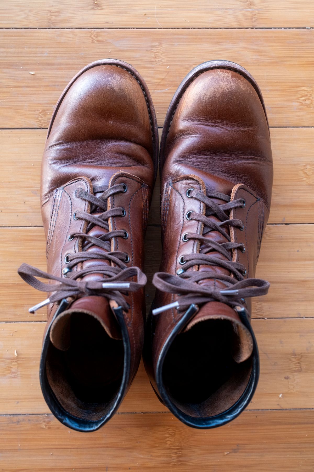 Photo by SBE2002 on April 6, 2026 of the Red Wing Beckman Flatbox in Cigar Excalibur.