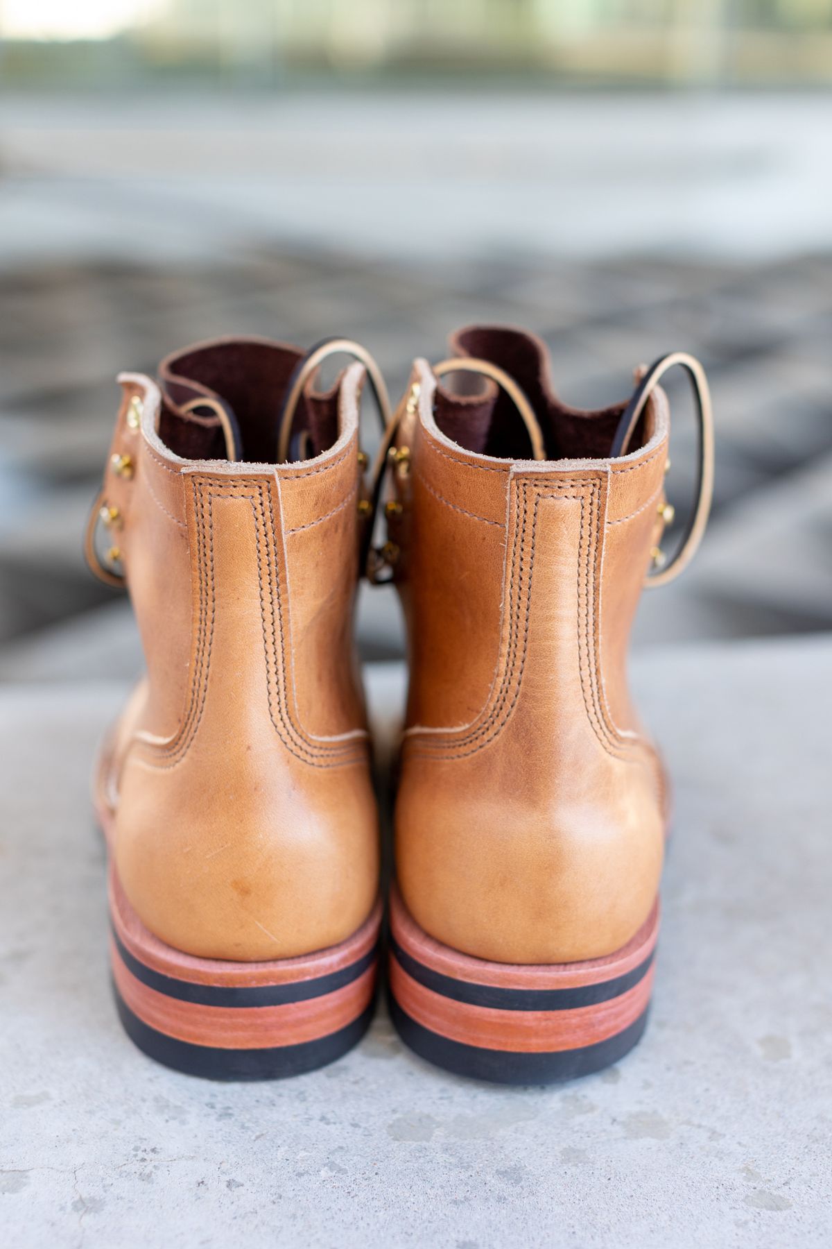 Photo by SBE2002 on October 1, 2022 of the Nicks Americana in Horween Natural Dublin.