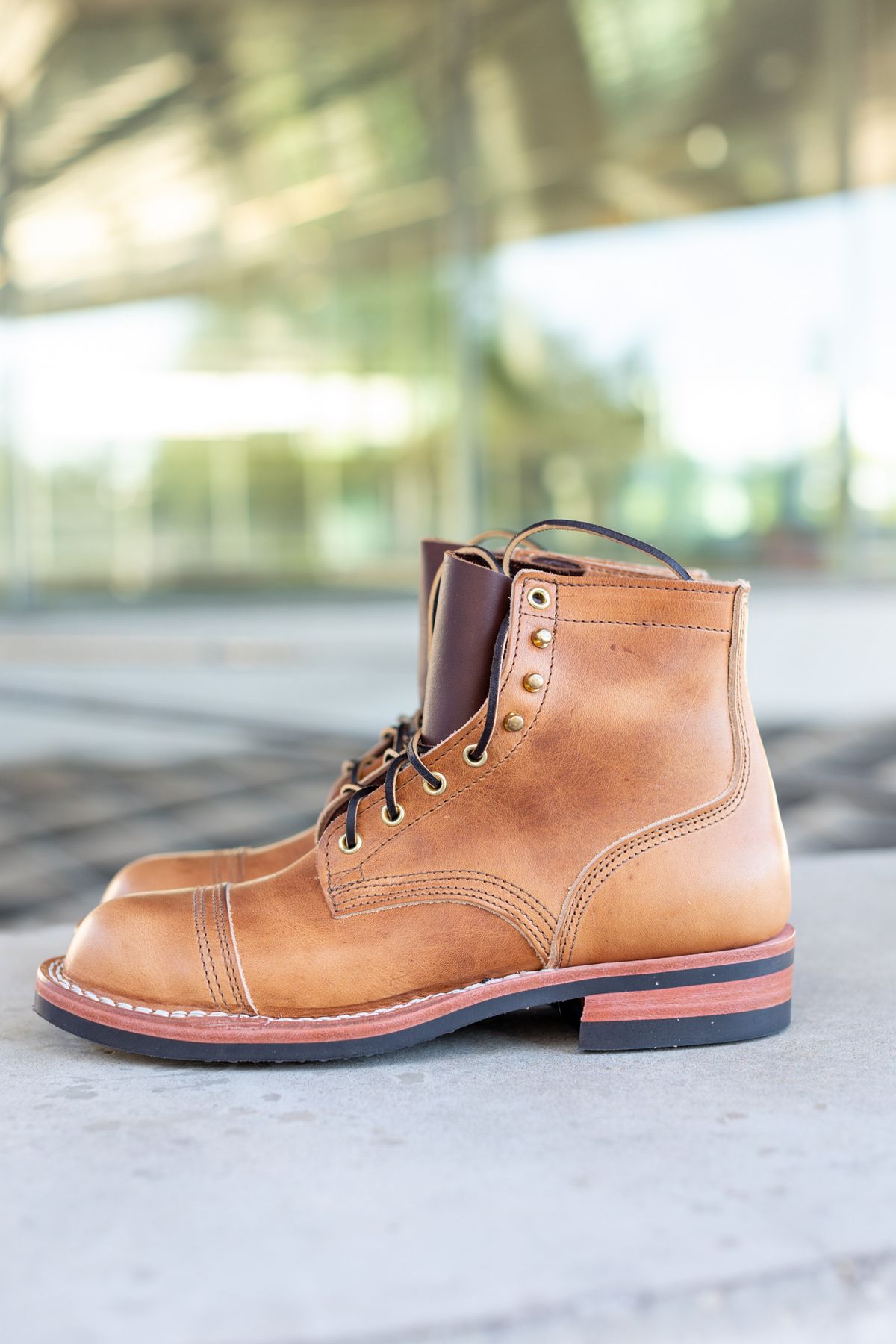 Photo by SBE2002 on October 1, 2022 of the Nicks Americana in Horween Natural Dublin.