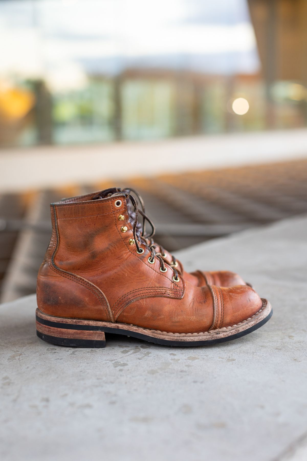 Photo by SBE2002 on January 3, 2023 of the Nicks Americana in Horween Natural Dublin.