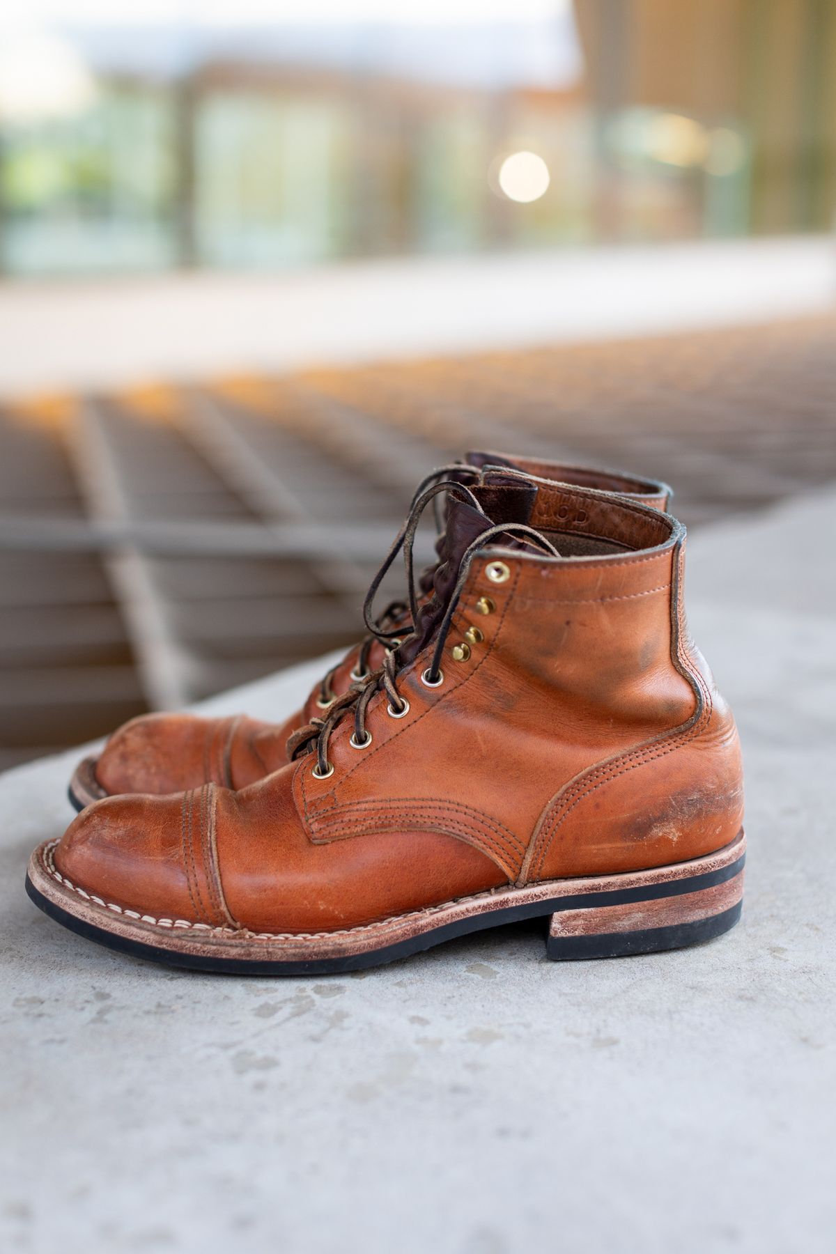 Photo by SBE2002 on January 3, 2023 of the Nicks Americana in Horween Natural Dublin.