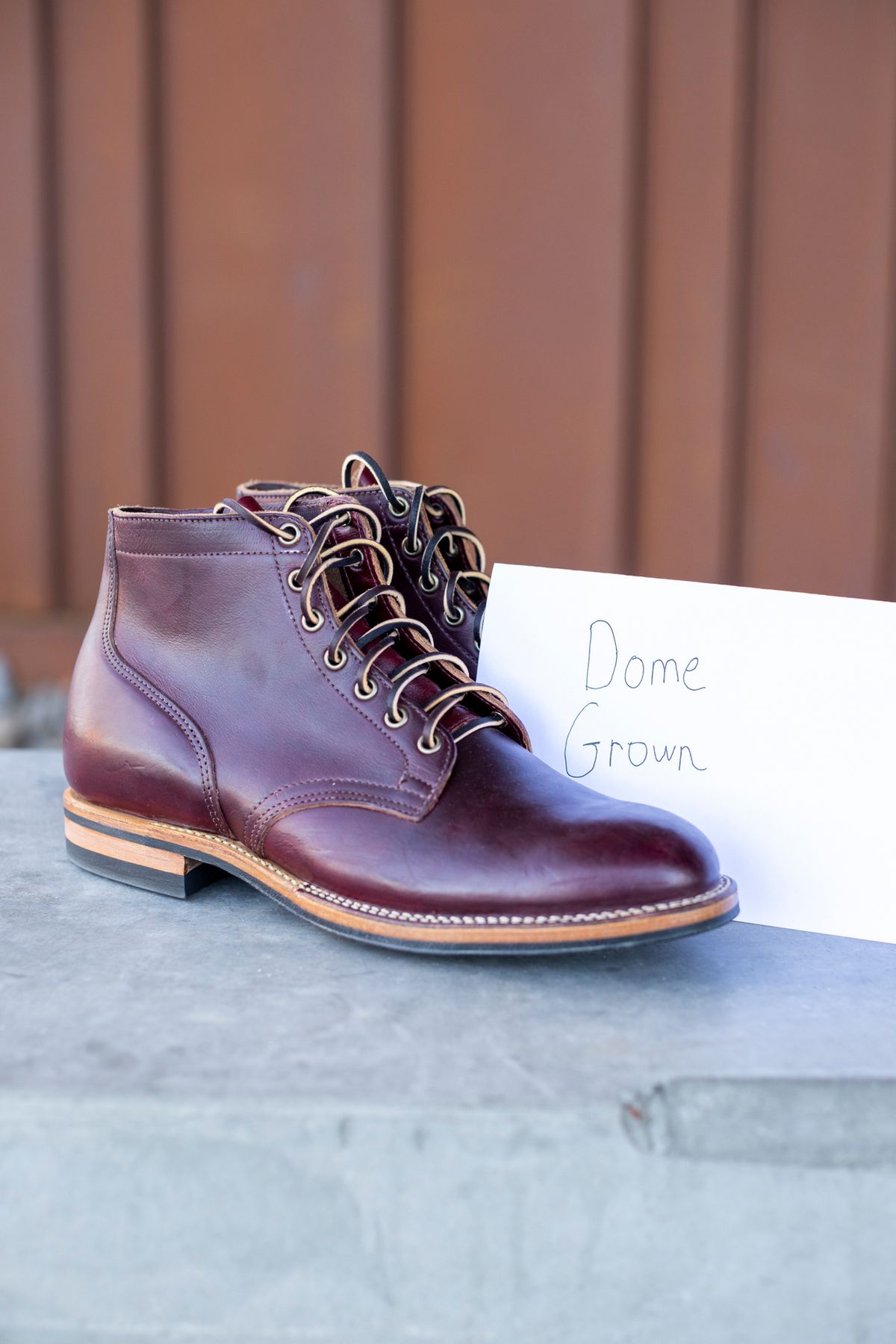 Photo by SBE2002 on November 1, 2023 of the Viberg Service Boot in Horween Color 8 Chromexcel.
