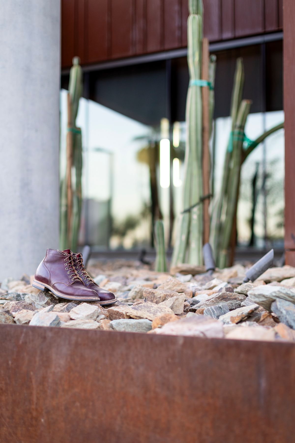 Photo by SBE2002 on December 4, 2023 of the Viberg Service Boot in Horween Color 8 Chromexcel.