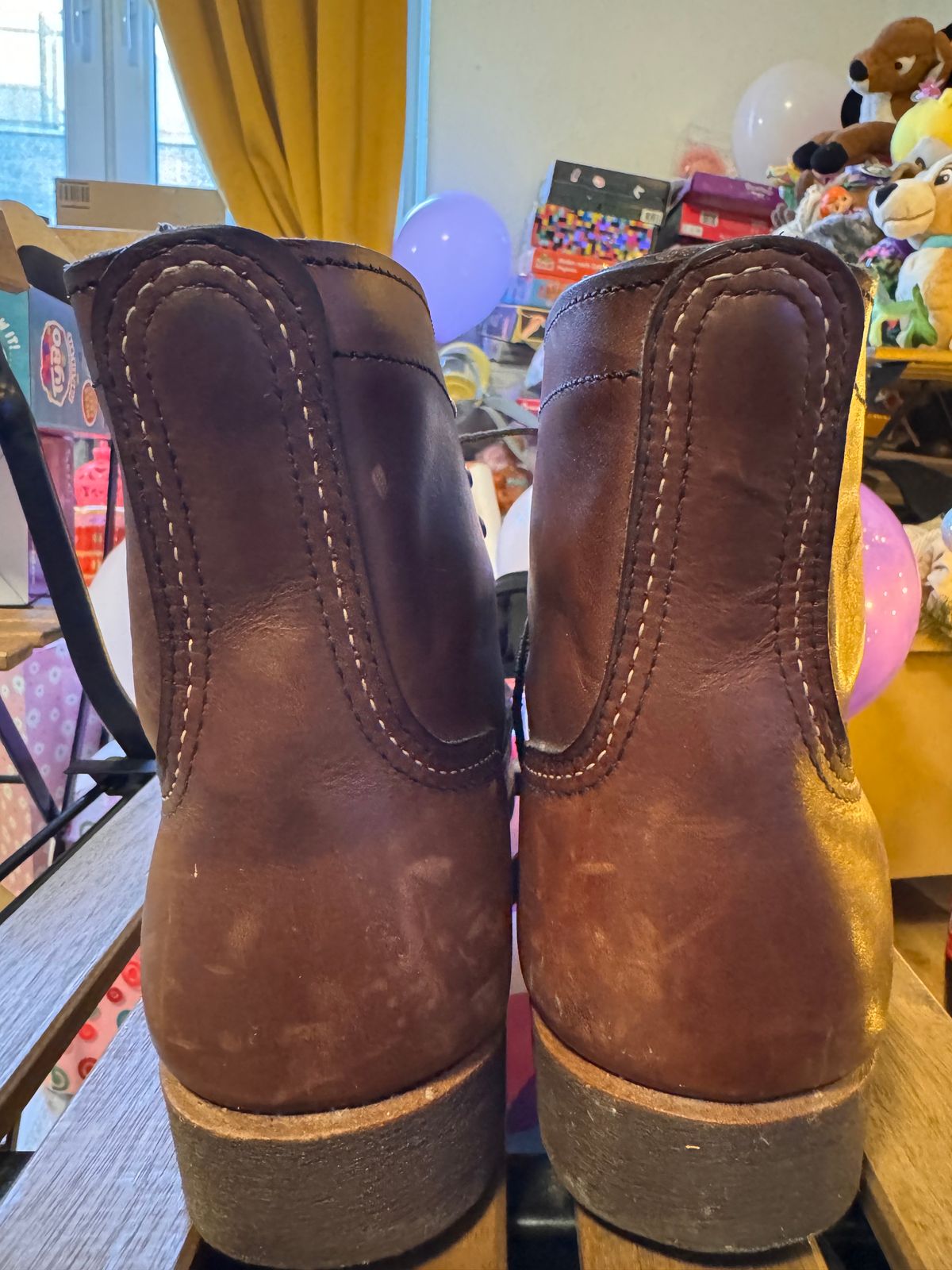 Photo by sunuchand on January 5, 2024 of the Red Wing Iron Ranger in S.B. Foot Amber Harness.