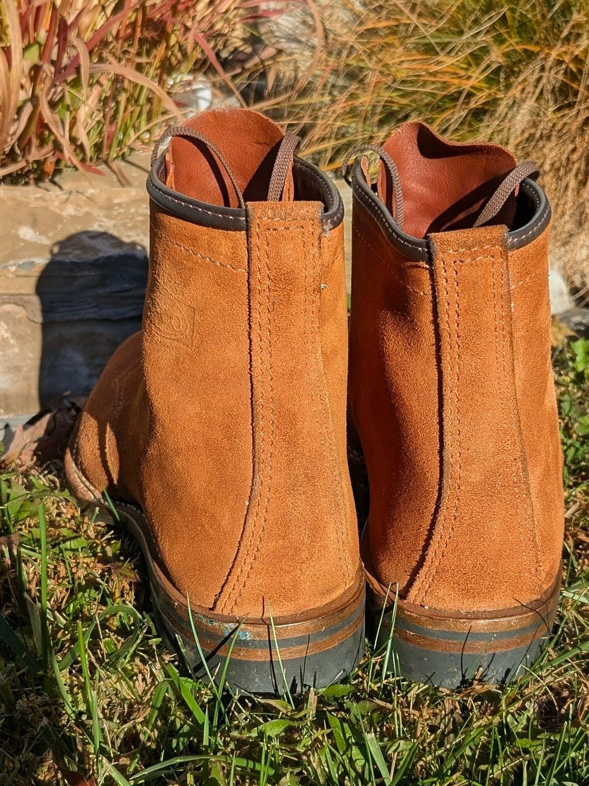 Photo by OnMyFeet on November 4, 2025 of the Wesco Johannes in Brown Roughout.