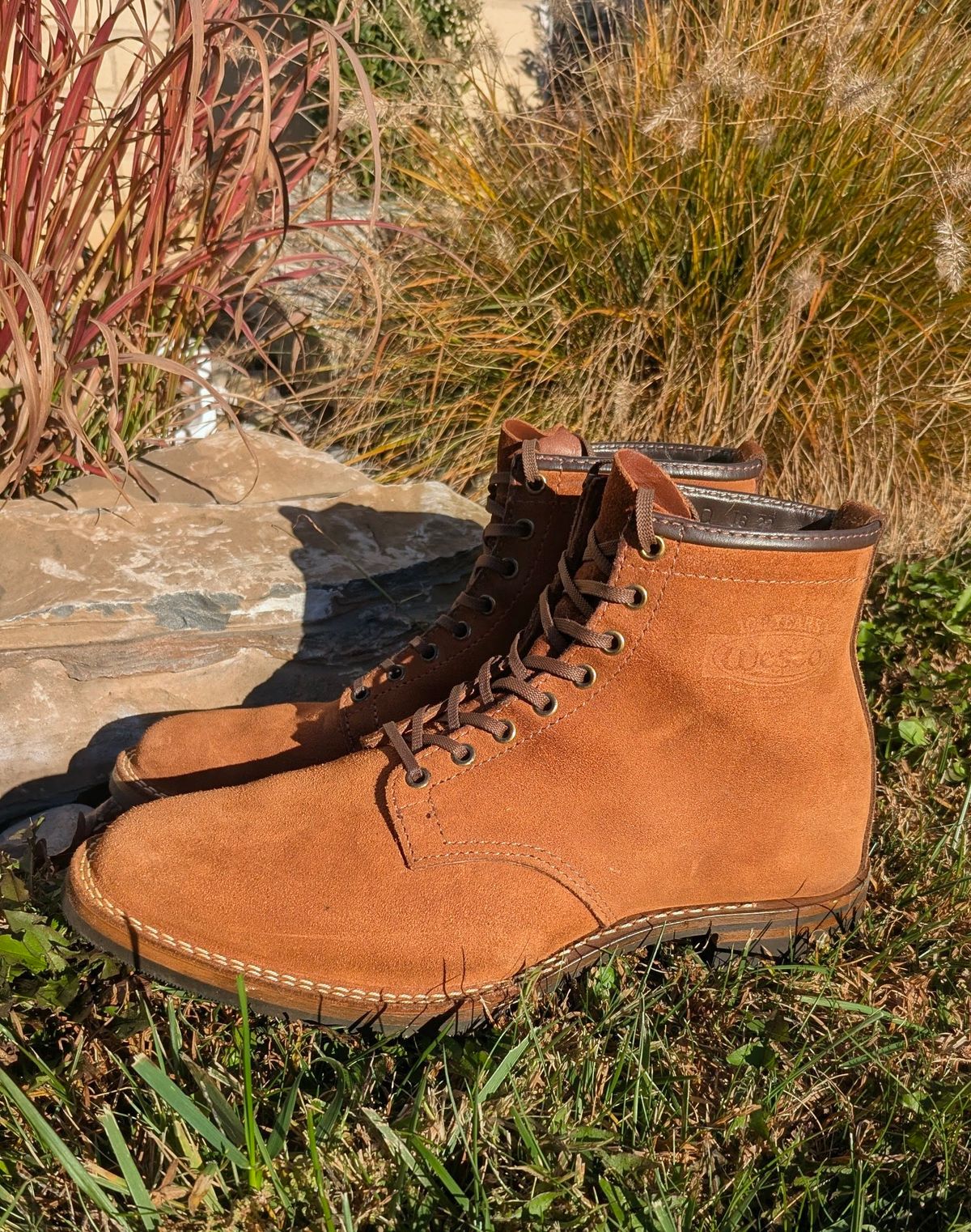 Photo by OnMyFeet on November 4, 2025 of the Wesco Johannes in Brown Roughout.