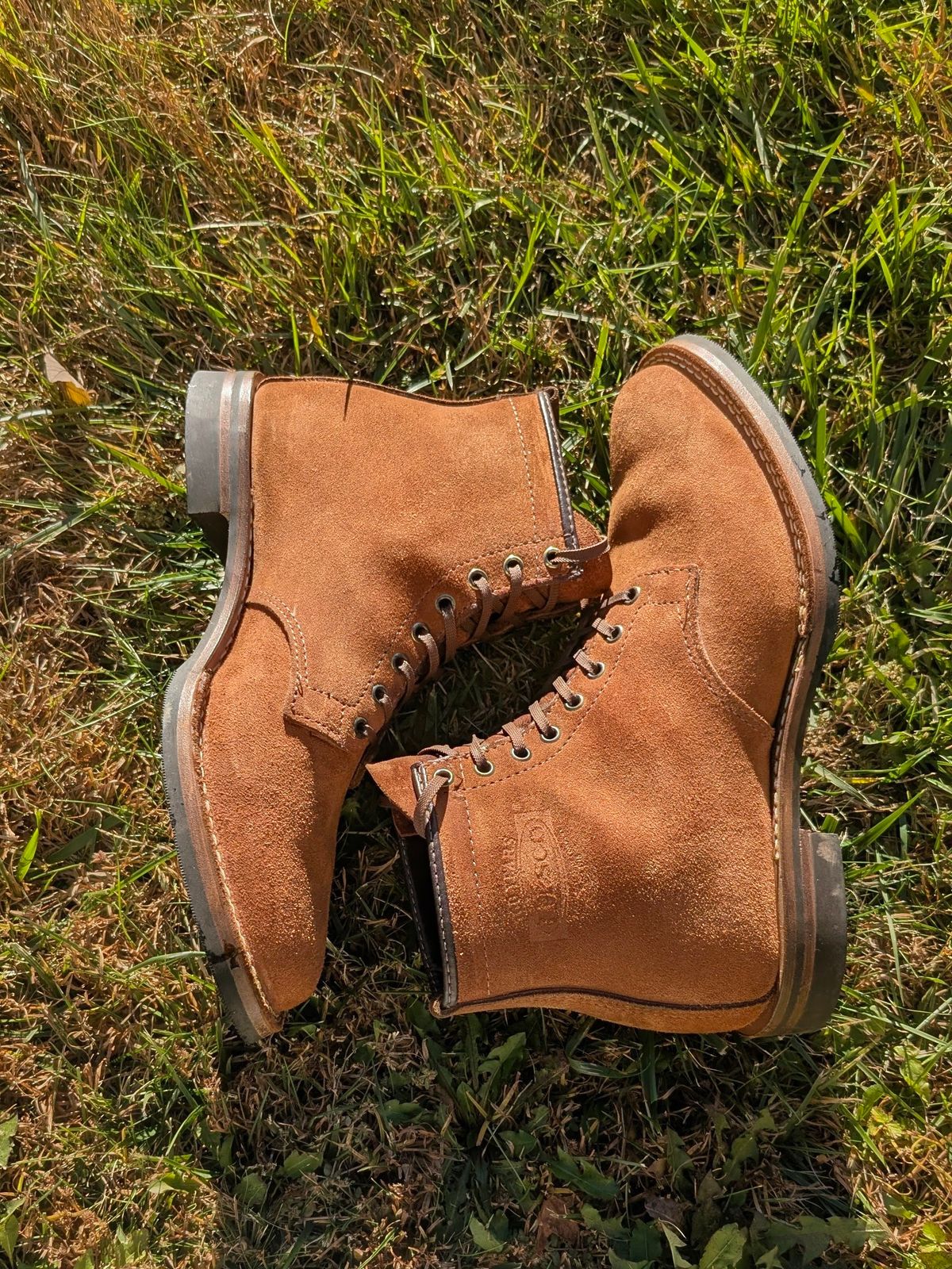 Photo by OnMyFeet on November 4, 2025 of the Wesco Johannes in Brown Roughout.