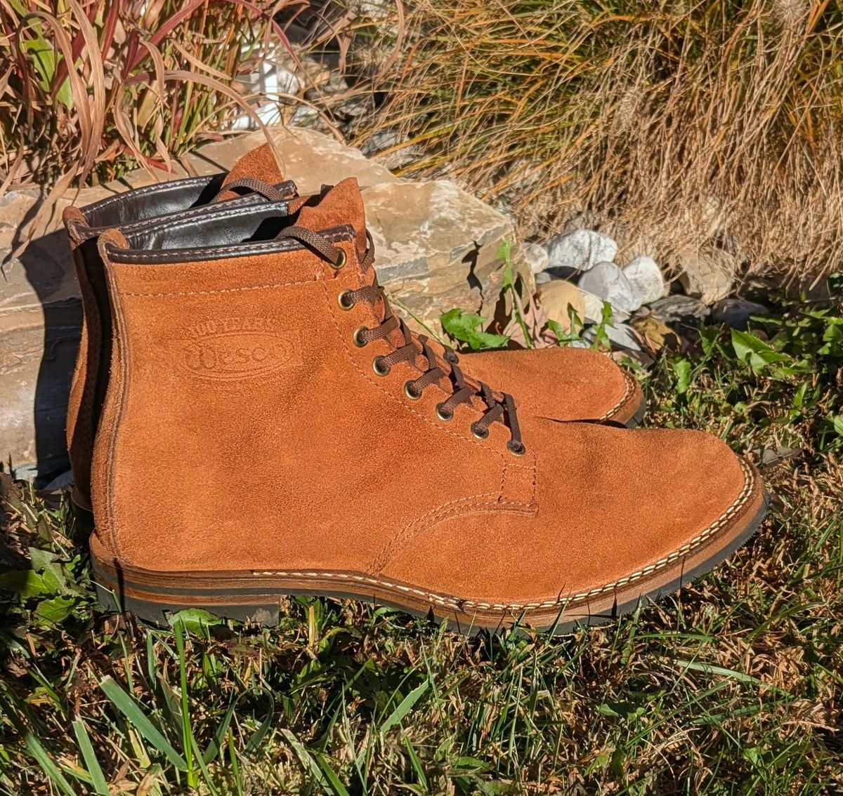 Photo by OnMyFeet on November 4, 2025 of the Wesco Johannes in Brown Roughout.
