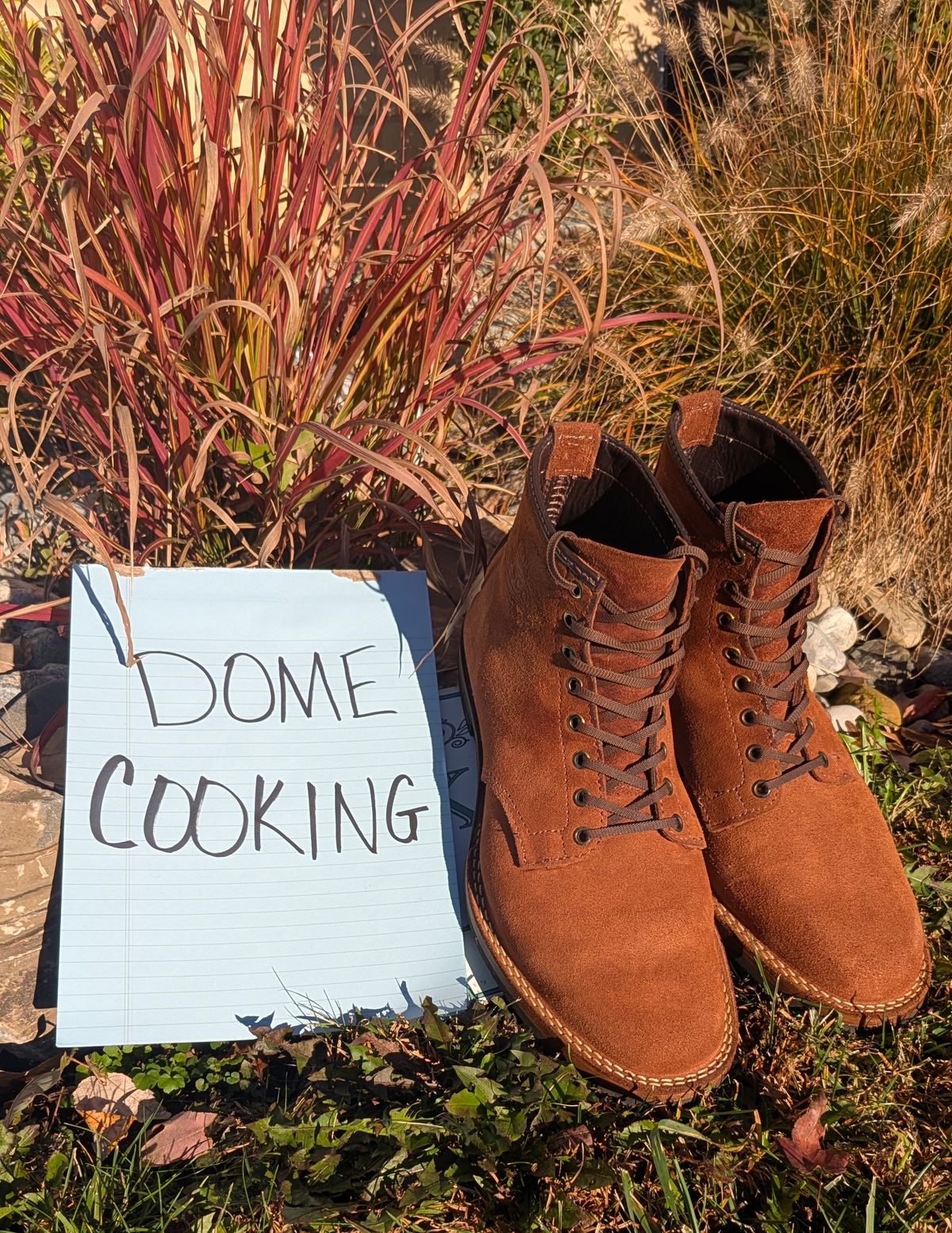 Photo by OnMyFeet on November 4, 2025 of the Wesco Johannes in Brown Roughout.