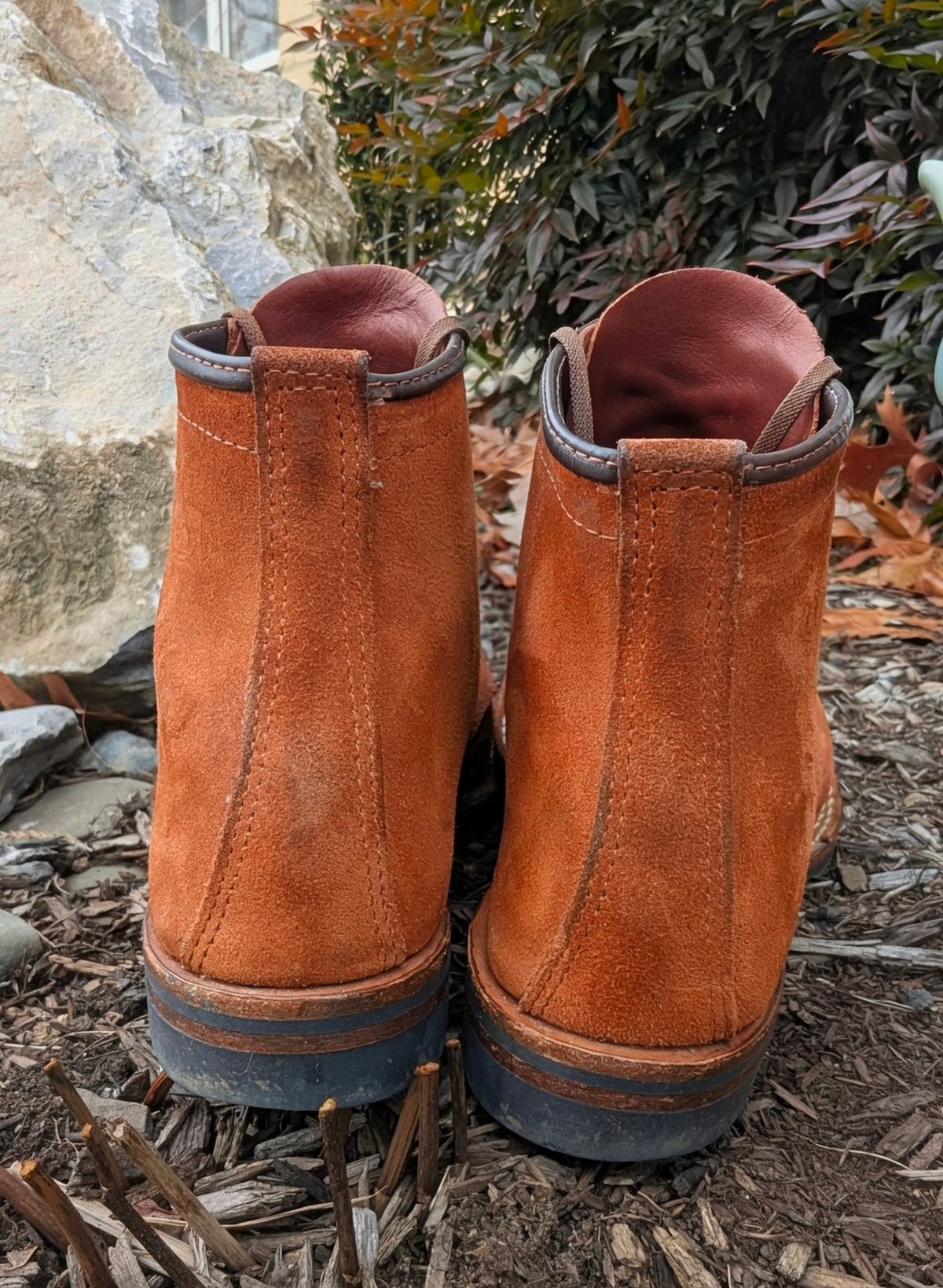 Photo by OnMyFeet on December 5, 2025 of the Wesco Johannes in Brown Roughout.