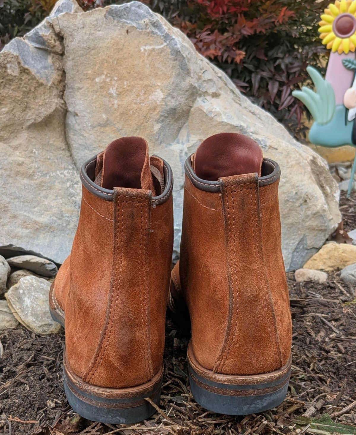 Photo by OnMyFeet on January 5, 2026 of the Wesco Johannes in Brown Roughout.