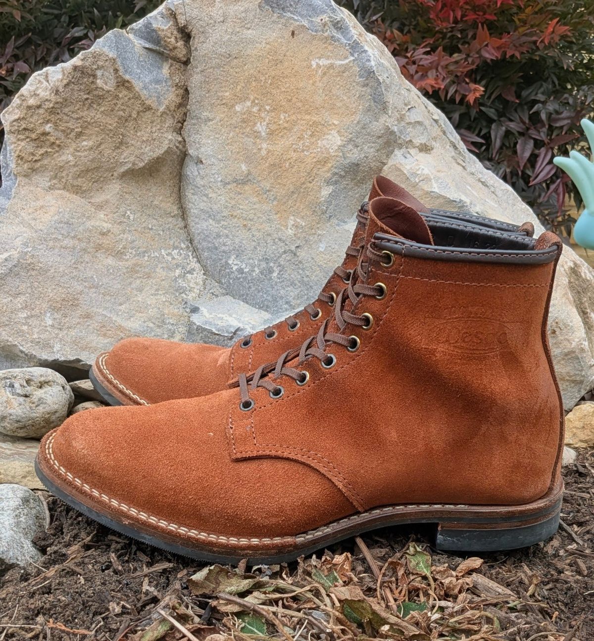 Photo by OnMyFeet on January 5, 2026 of the Wesco Johannes in Brown Roughout.