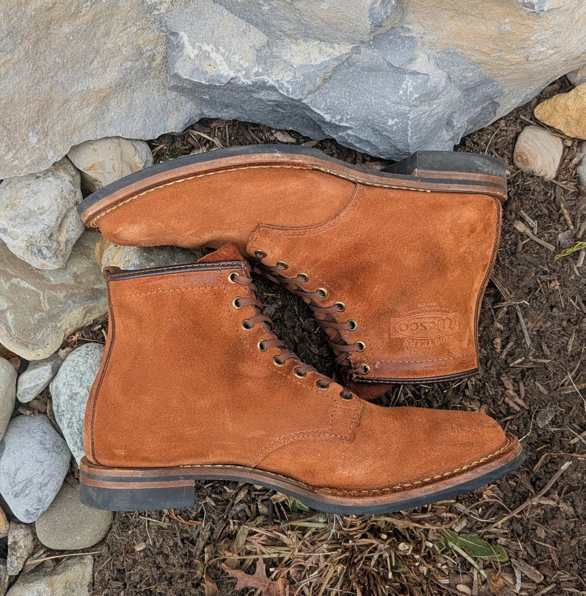 Photo by OnMyFeet on January 5, 2026 of the Wesco Johannes in Brown Roughout.