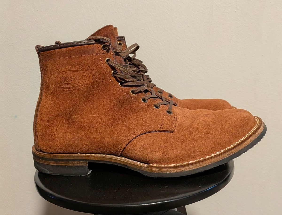Photo by OnMyFeet on February 5, 2026 of the Wesco Johannes in Brown Roughout.