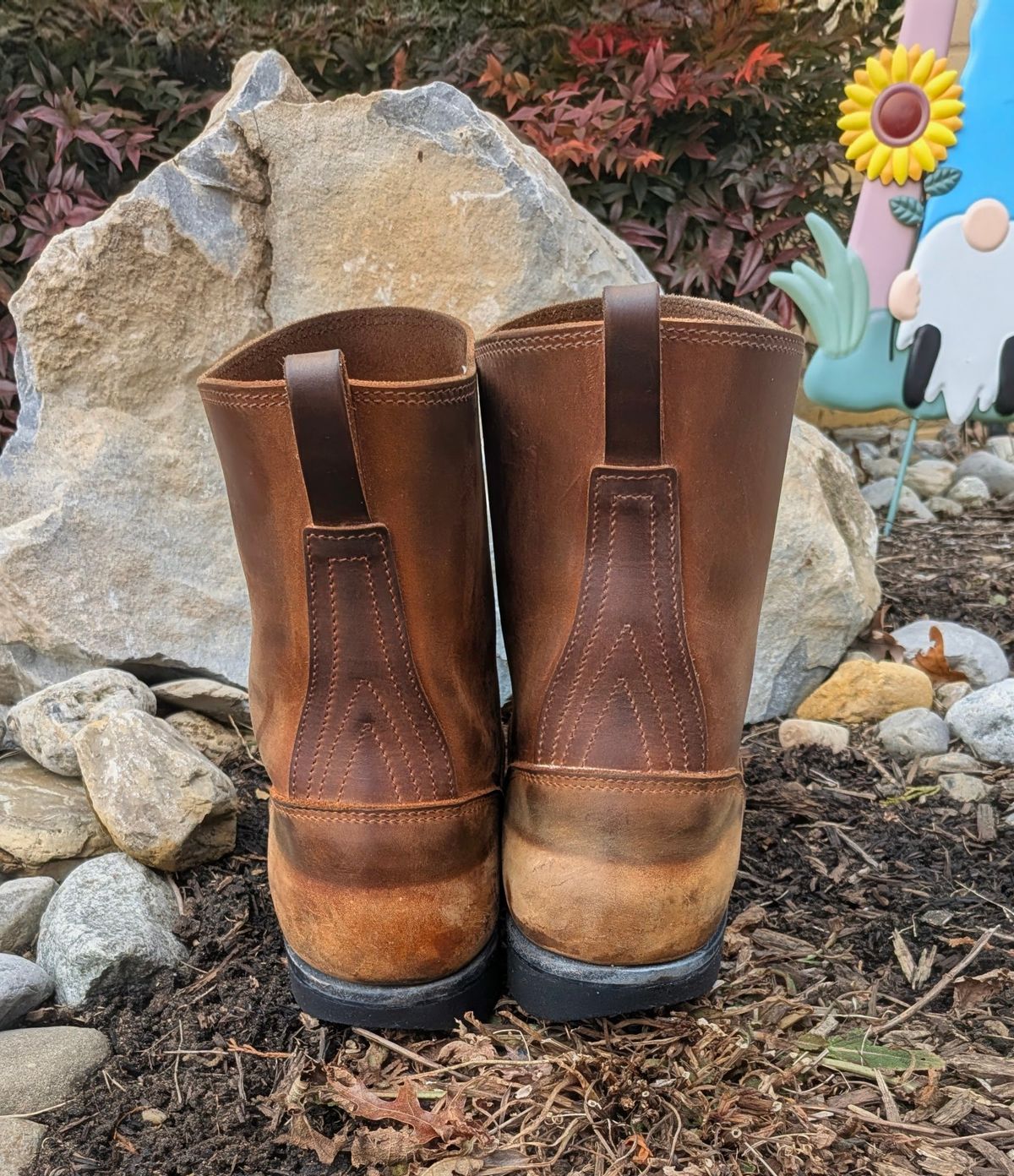 Photo by OnMyFeet on January 5, 2026 of the Nicks Wellington in Seidel WeatherShield Brown.