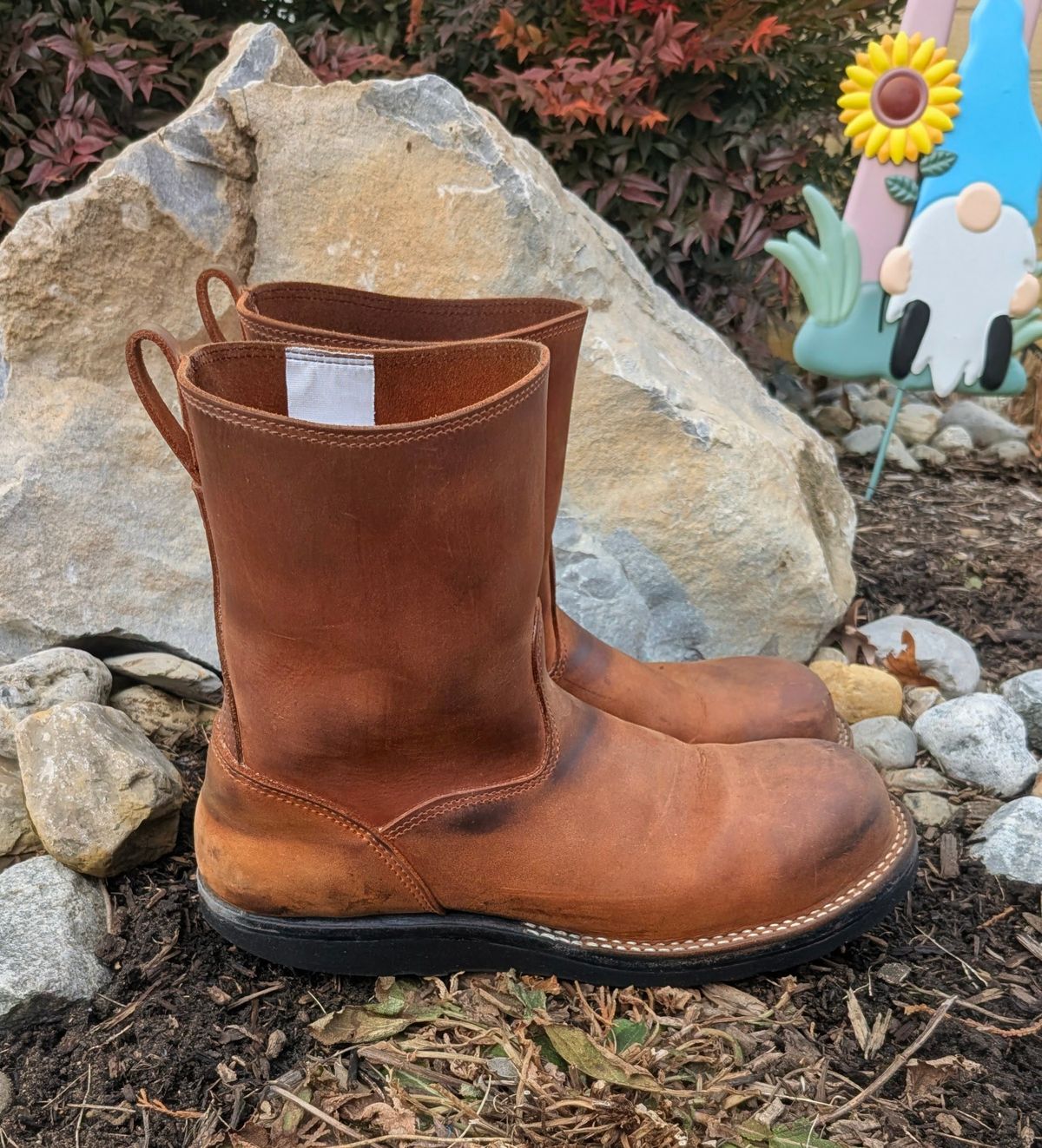 Photo by OnMyFeet on January 5, 2026 of the Nicks Wellington in Seidel WeatherShield Brown.