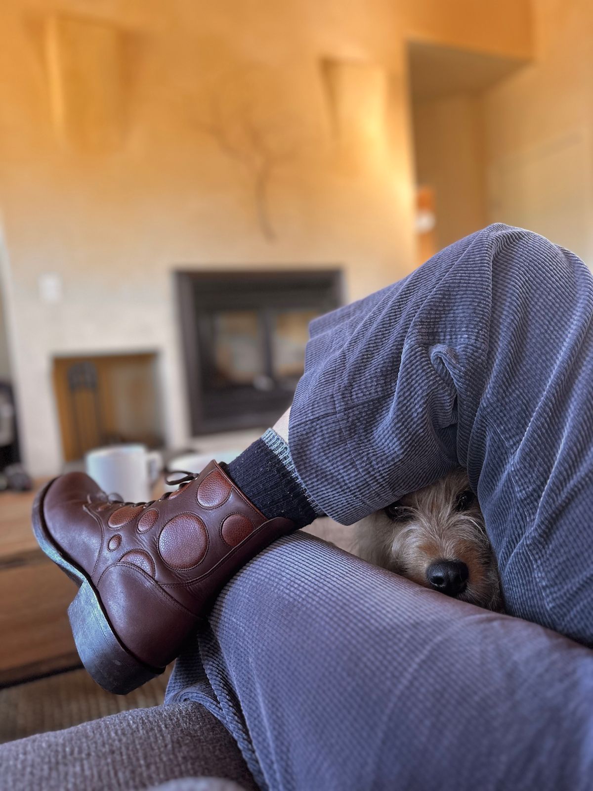 Photo by m.miel on January 4, 2025 of the Maya Miel Packer in S.B. Foot Unknown Leather.