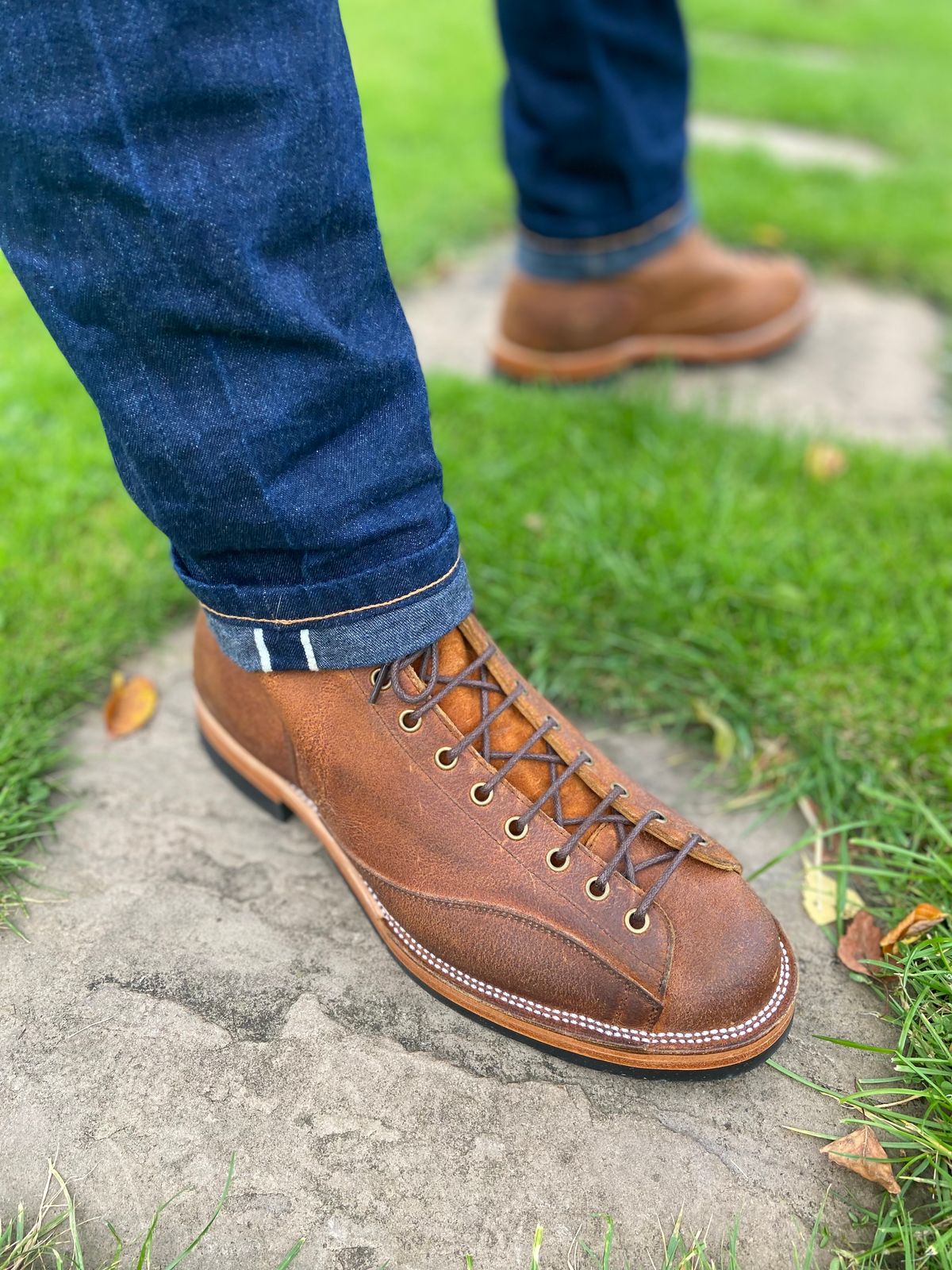 Photo by crafty on October 1, 2022 of the Renav Unlisted Model in Unlisted Leather.